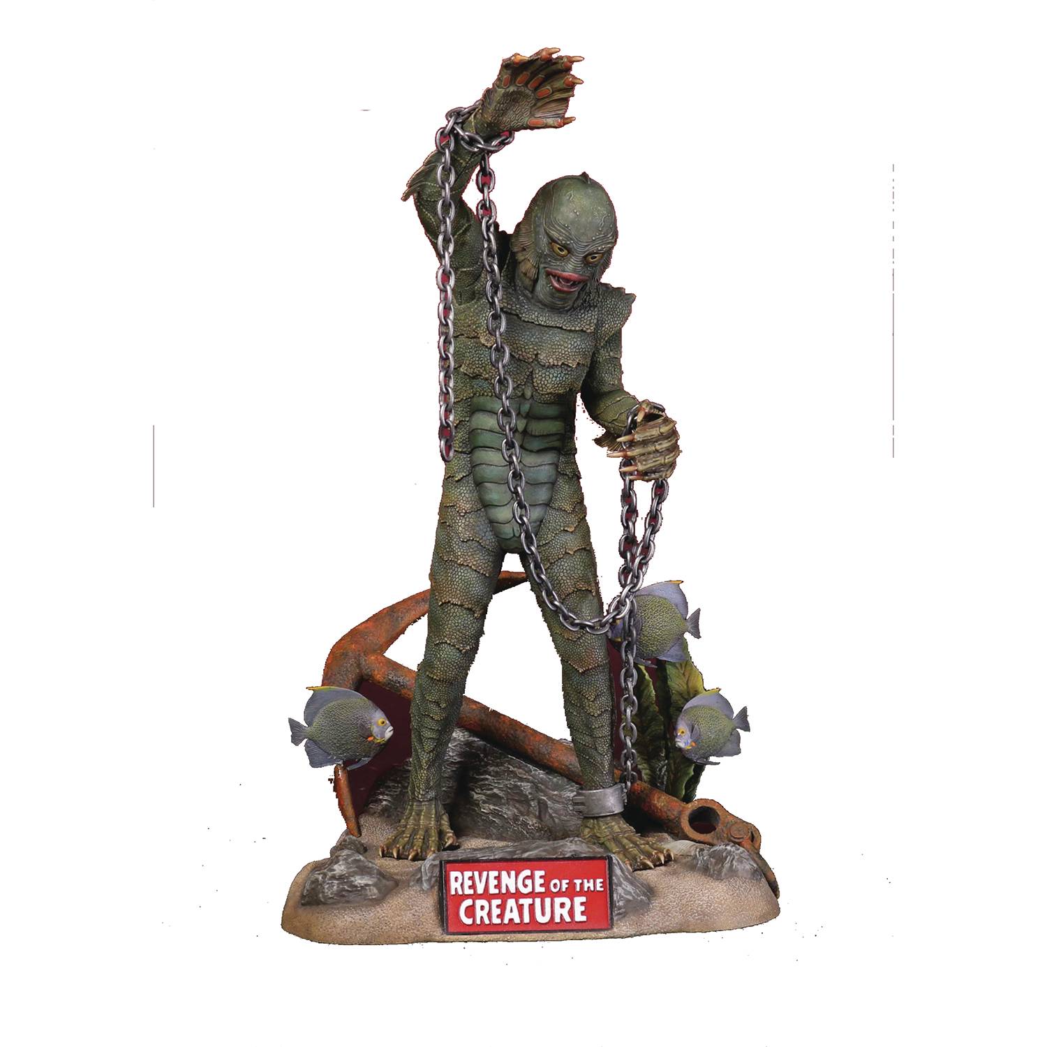 FEB239607 REVENGE OF THE CREATURE GILL MAN 1 8 PLASTIC MODEL KIT