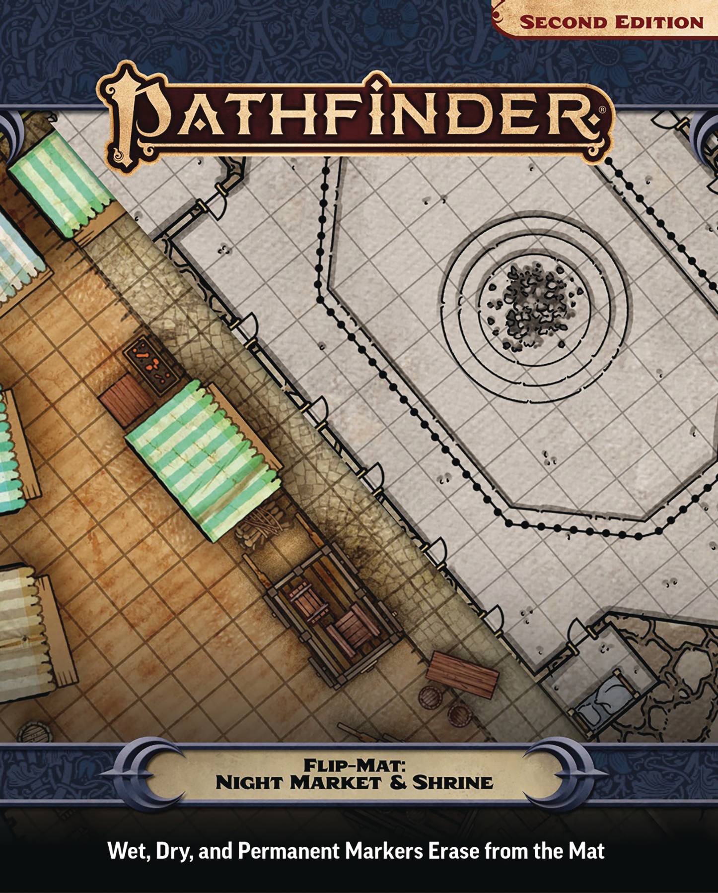 Pathfinder Flip-Mat: Night Market & Shrine (P2) Pathfinder Flip-Mat: Night Market & Shrine (P2)