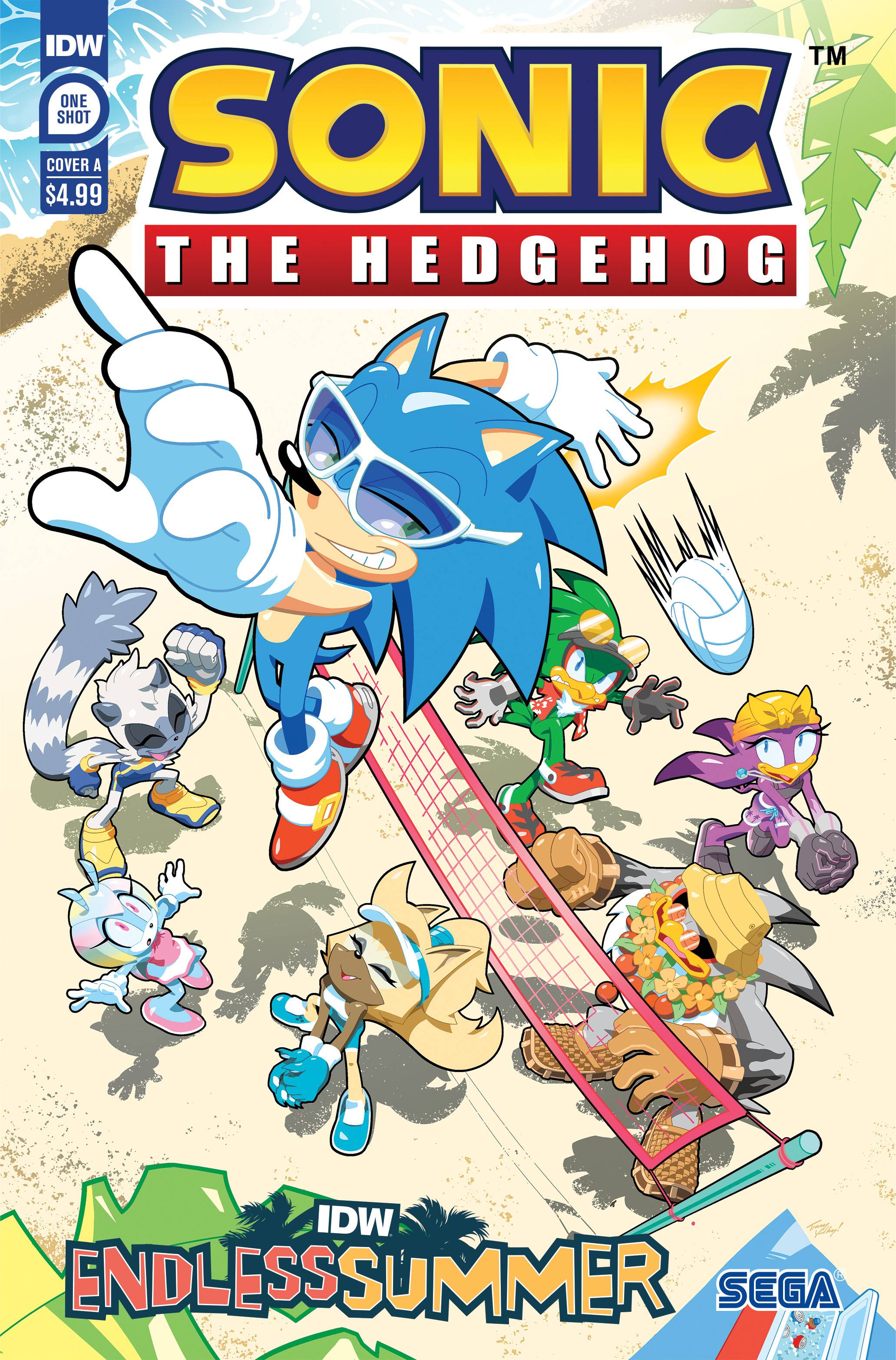 JUN231423 - IDW ENDLESS SUMMER SONIC THE HEDGEHOG CVR A YARDLEY - Previews  World