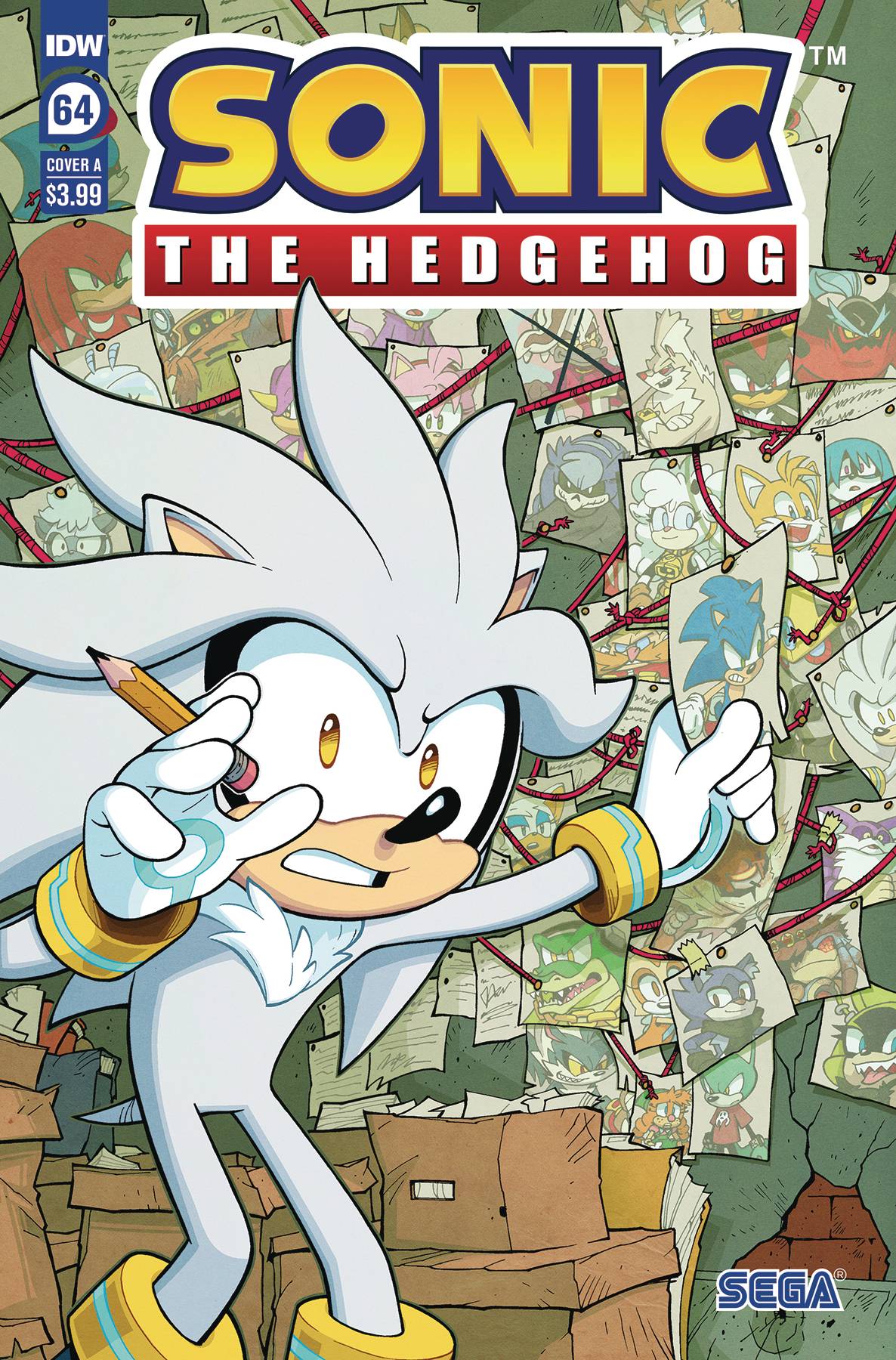 JUN231445 - SONIC THE HEDGEHOG #64 CVR A LAWRENCE - Previews World