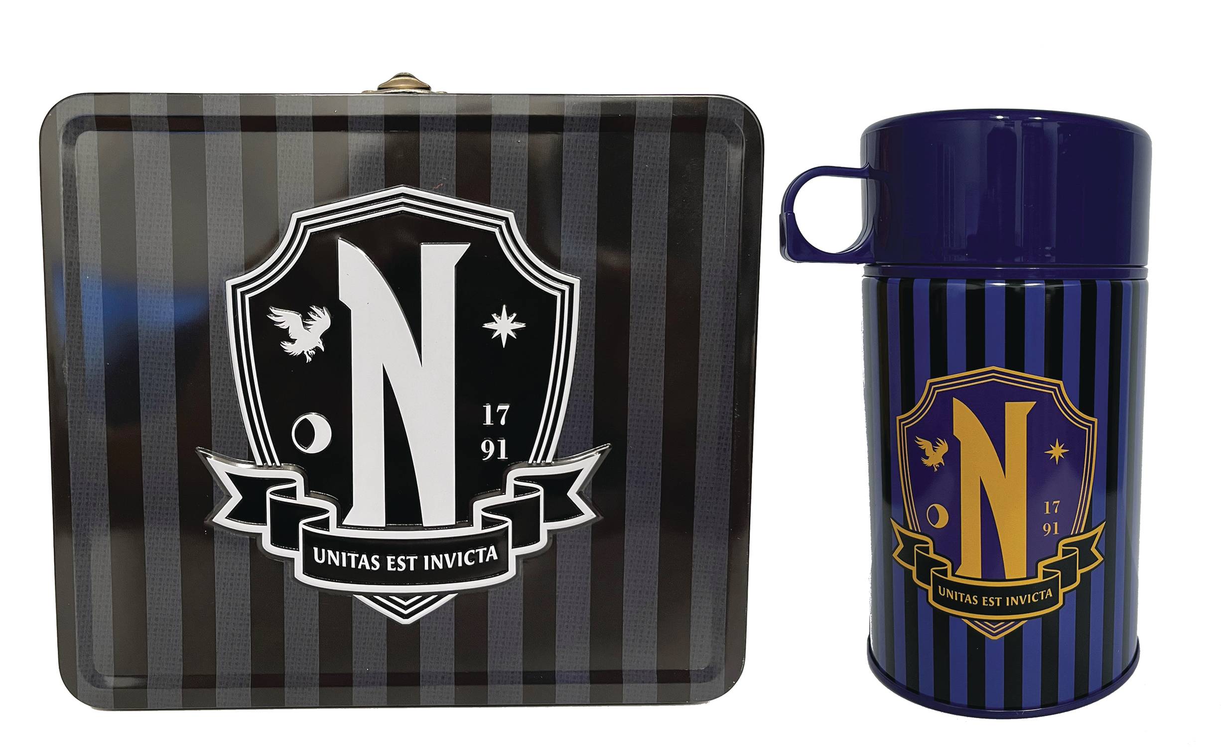 TIN TITANS WEDNESDAY NEVERMORE ACADEMY PX LUNCH BOX