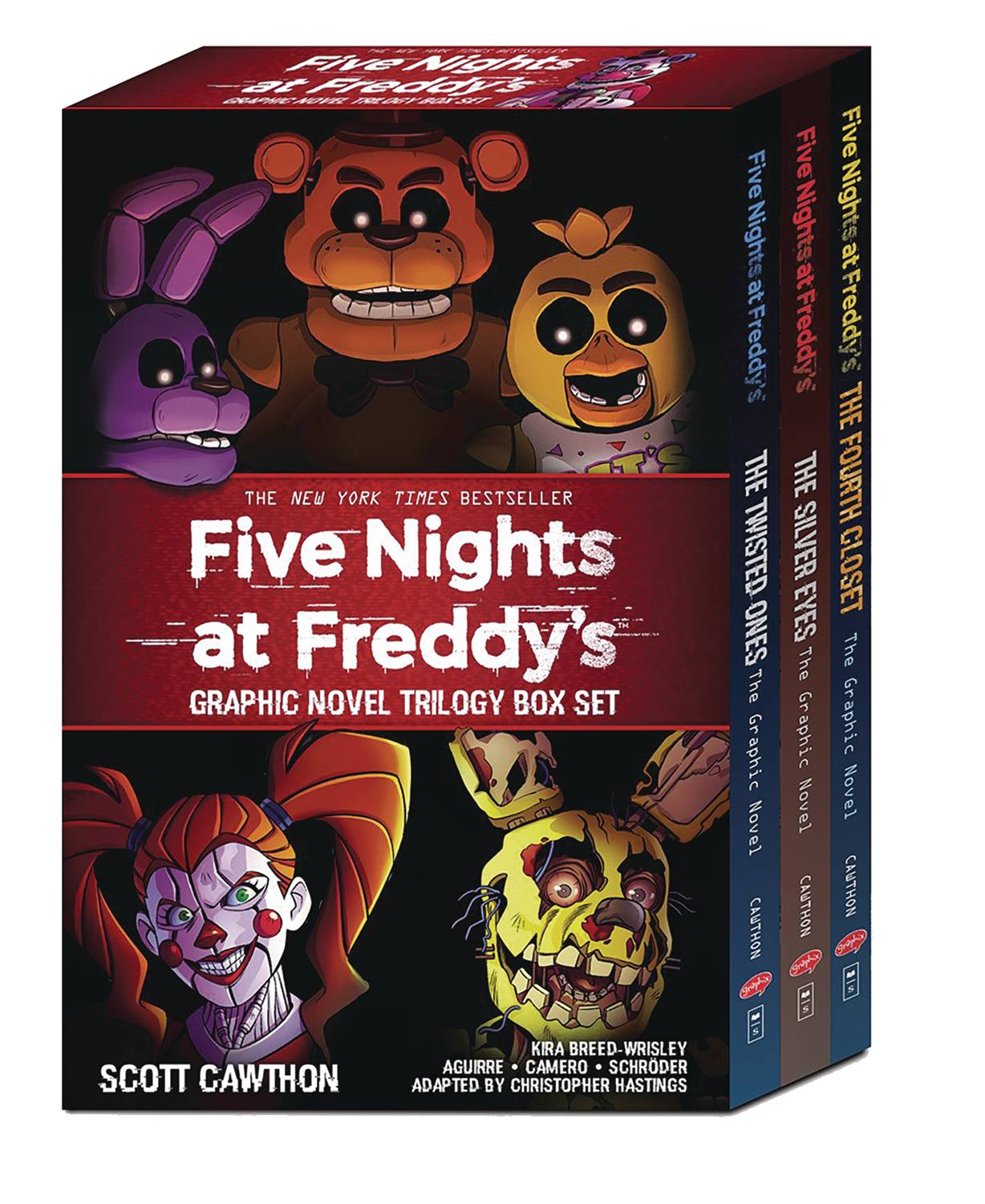 JUL231687 - FIVE NIGHTS AT FREDDYS TRILOGY GN BOX SET - Previews World