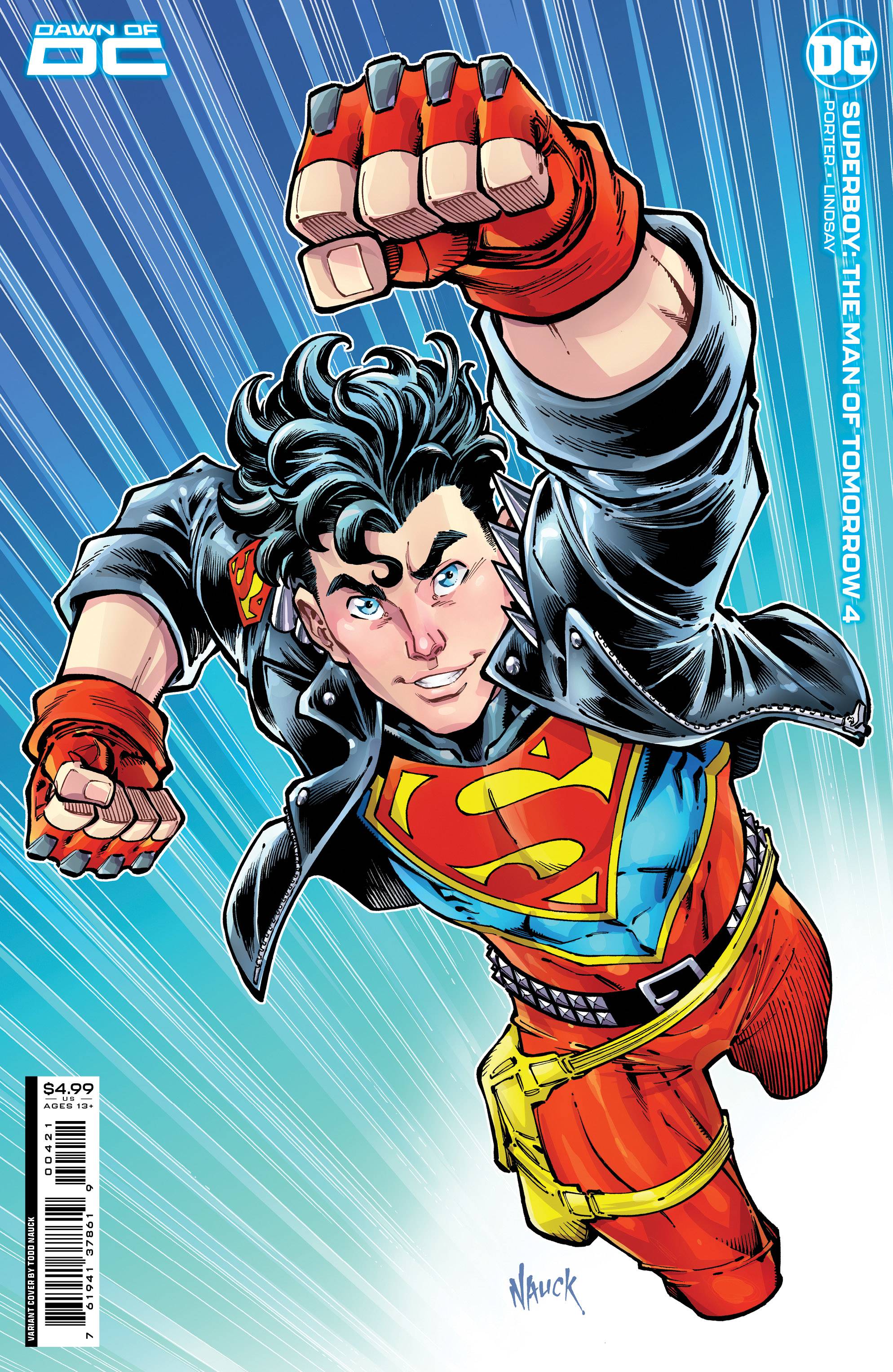 MAY232893 - SUPERBOY THE MAN OF TOMORROW #4 (OF 6) CVR B NAUCK CS VAR -  Previews World