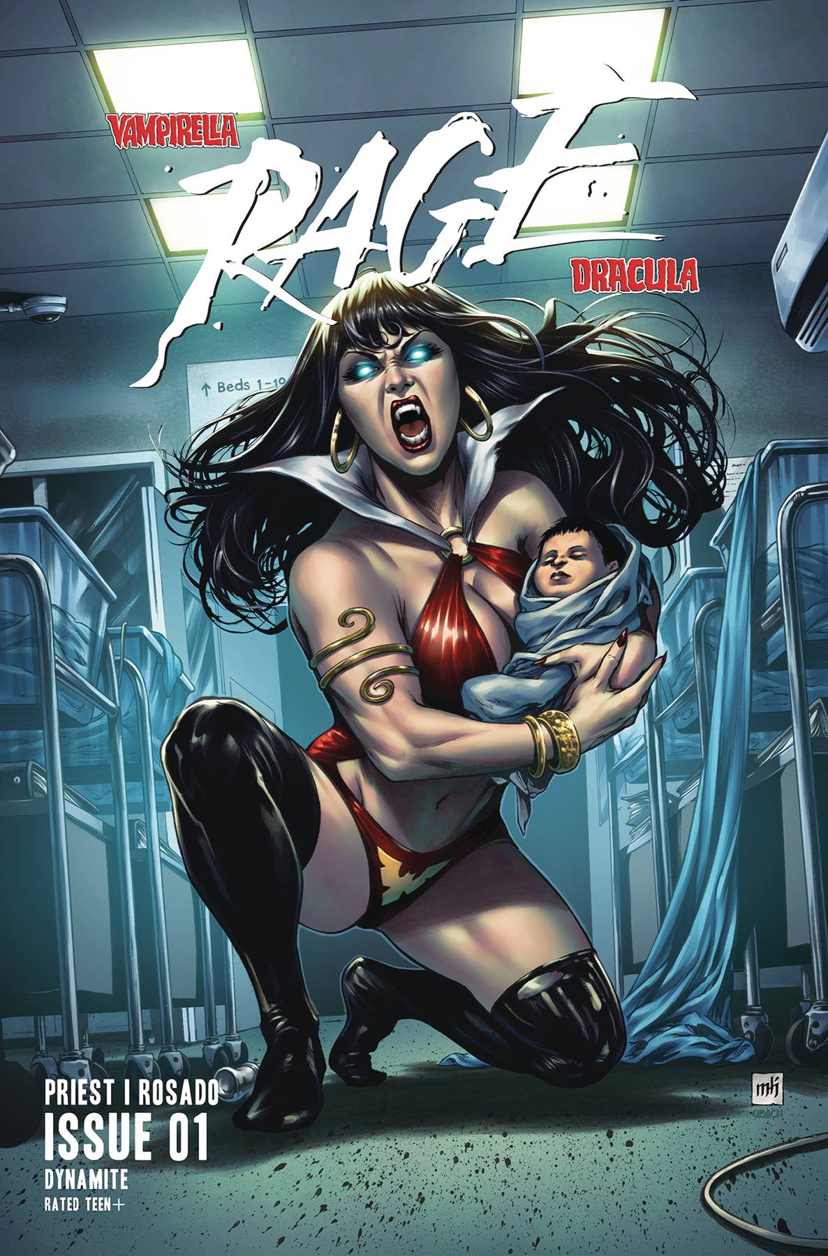 VAMPIRELLA DRACULA RAGE #1 CVR C KROME