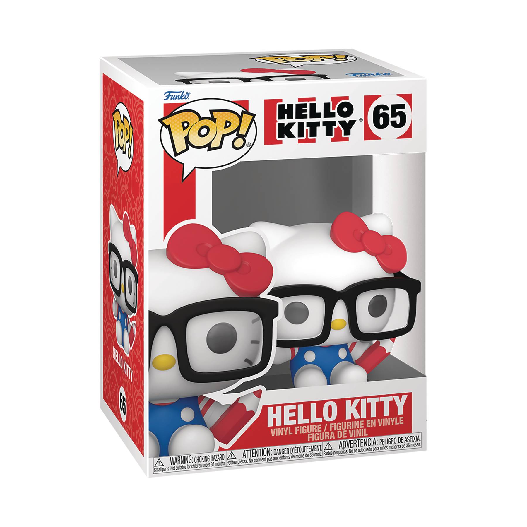 POP SANRIO HELLO KITTY HK NERD VIN FIG