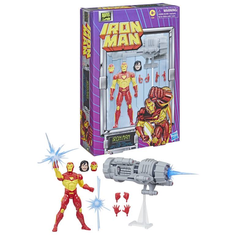 MAR239506 - MARVEL LEGENDS RETRO IRON MAN 6IN DLX AF CS - Previews World