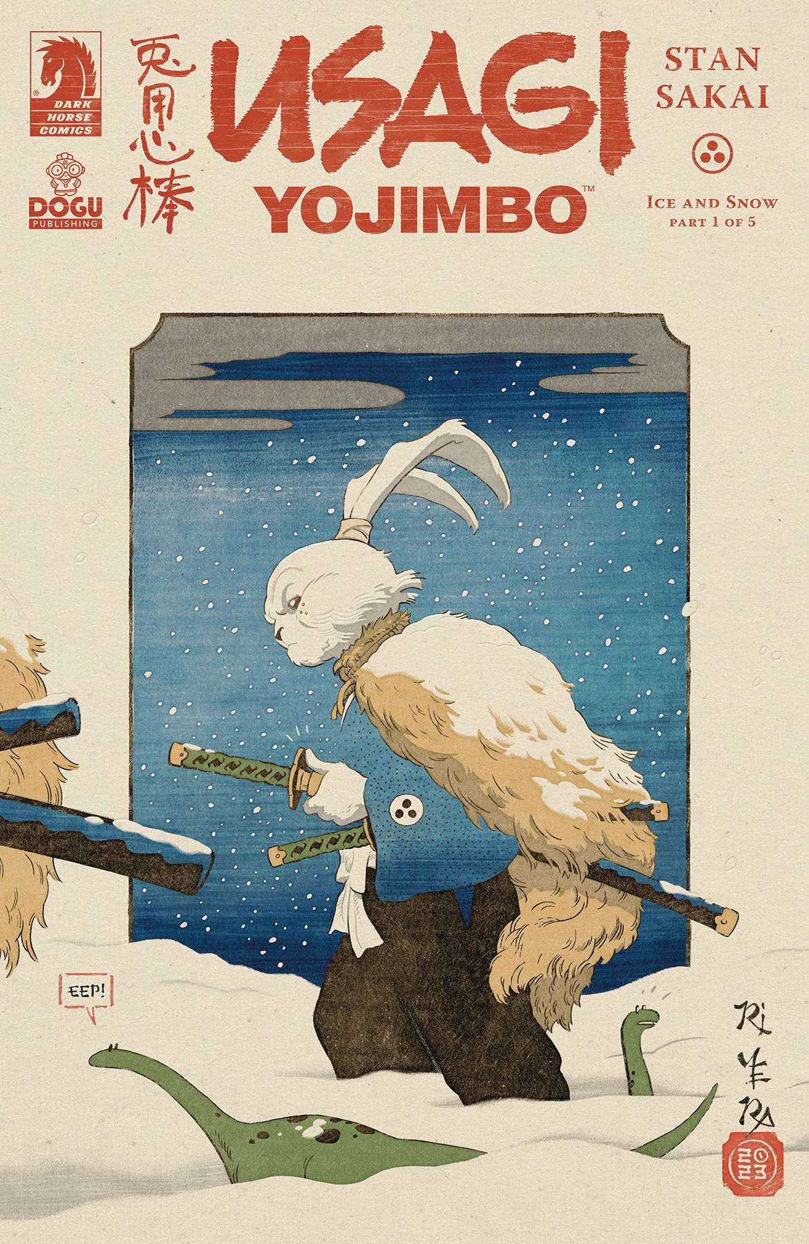 76156801096100131 | USAGI YOJIMBO ICE & SNOW @1 COVER C 25 RIVERA | DARK HORSE  