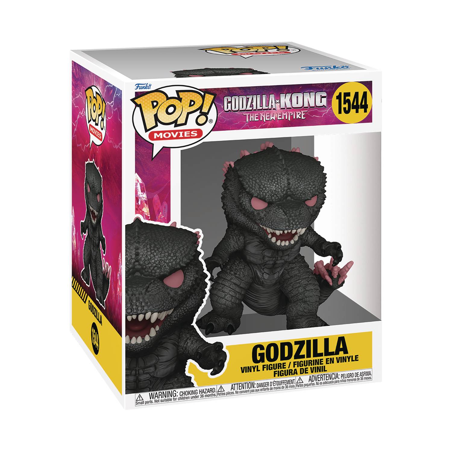 APR238272 POP SUPER GODZILLA X KONG NEW EMPIRE GODZILLA VIN FIG Previews World
