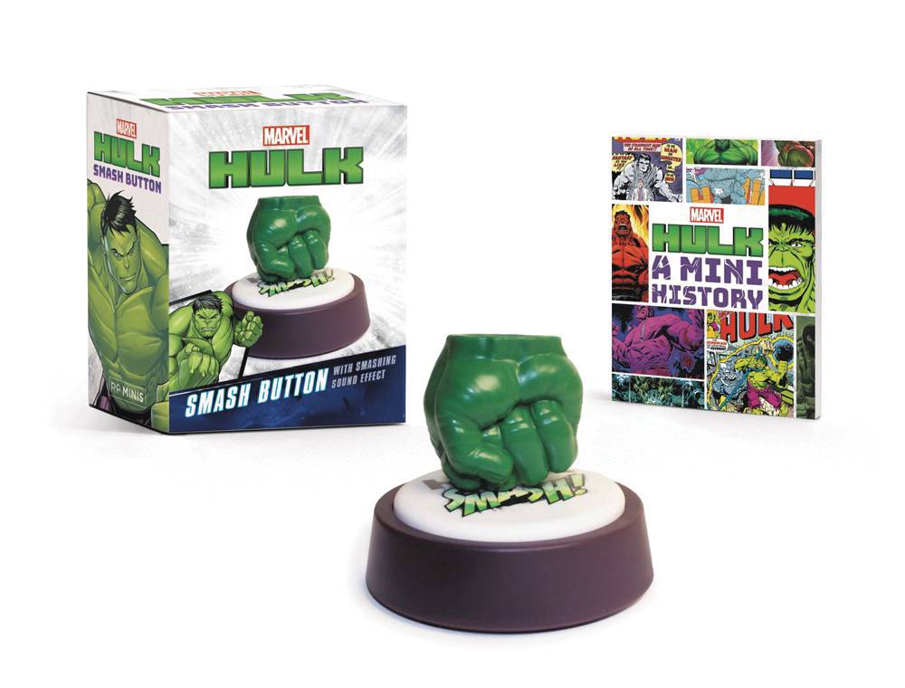 AUG232195 MARVEL HULK SMASH BUTTON W SMASHING SOUND EFFECT Previews World
