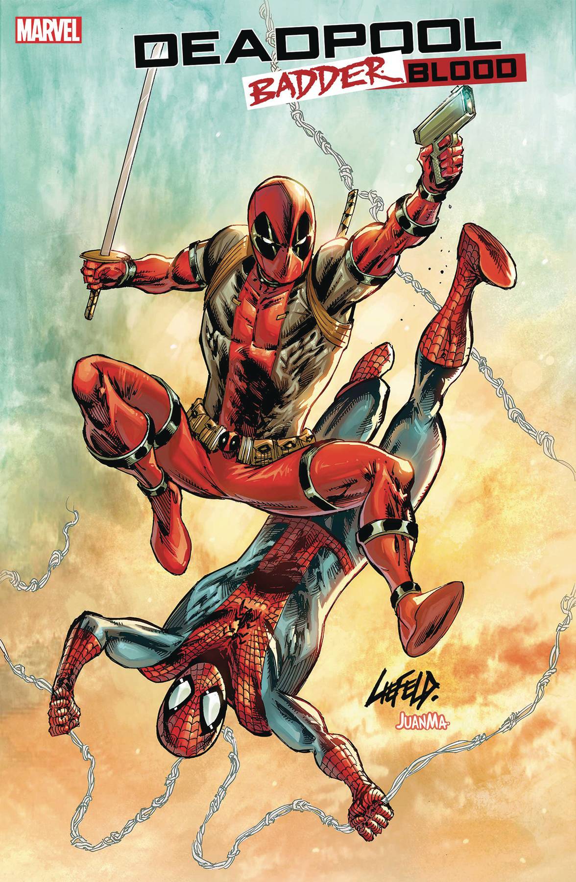 DEADPOOL BADDER BLOOD #5 (OF 5) ROB LIEFELD VAR