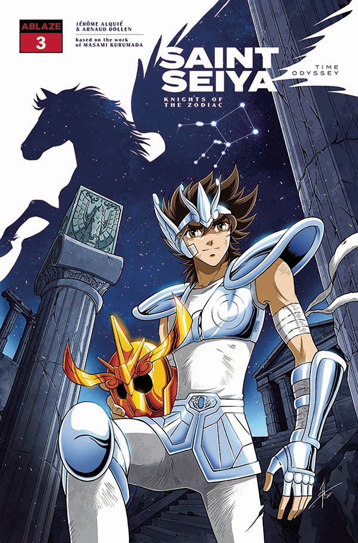 SAINT SEIYA KNIGHTS OF ZODIAC TIME ODYSSEY #3 CVR C ALQUIE