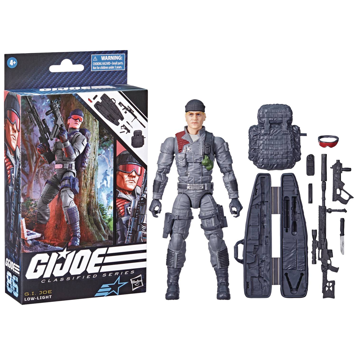 MAY238113 GI JOE CLASSIFIED SERIES 6IN LOW LIGHT AF CS Previews World