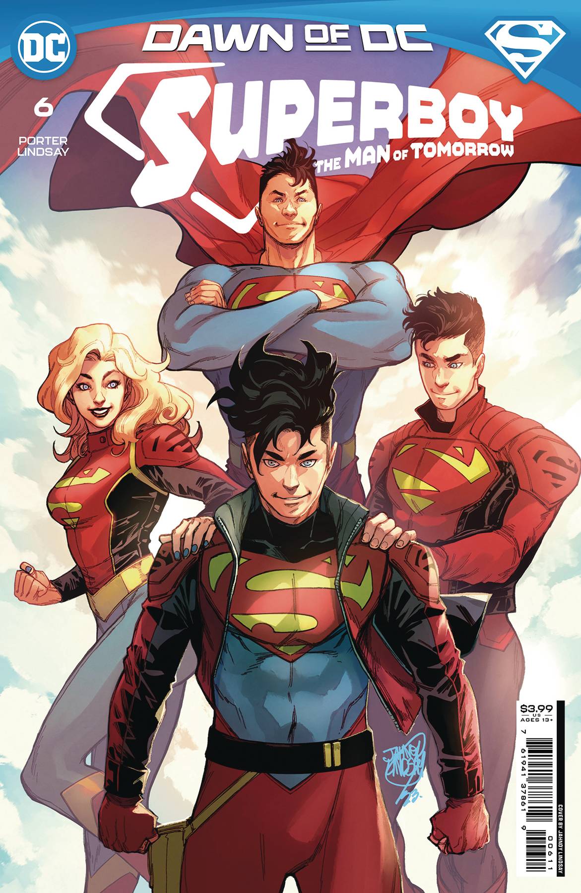 JUL232913 - SUPERBOY THE MAN OF TOMORROW #6 (OF 6) CVR A JAHNOY LINDSAY -  Previews World