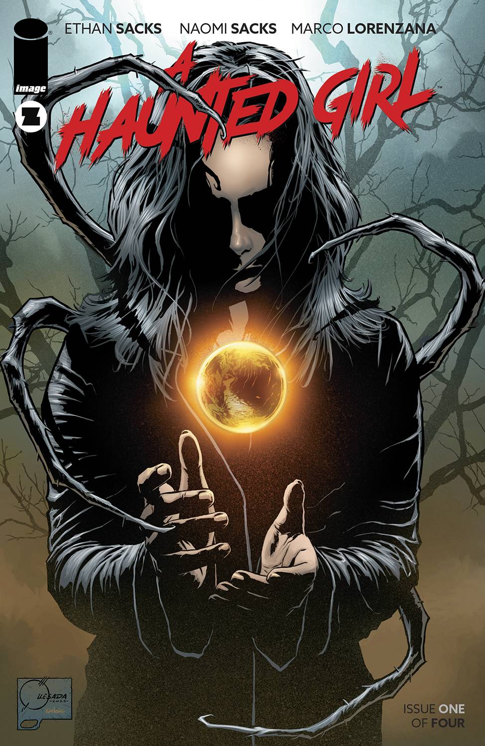A HAUNTED GIRL #1 (OF 4) CVR A QUESADA