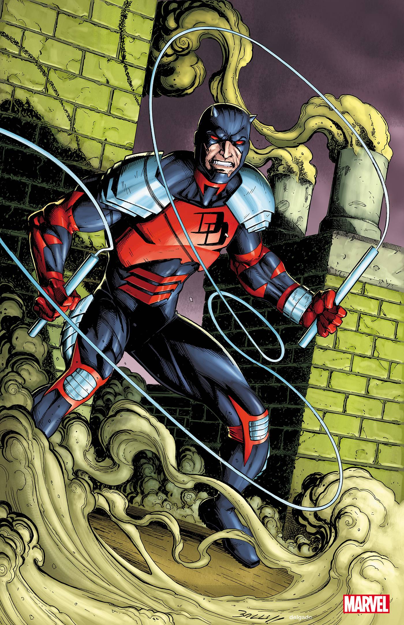 SEP230607 - DAREDEVIL BLACK ARMOR #1 100 COPY INCV MARK