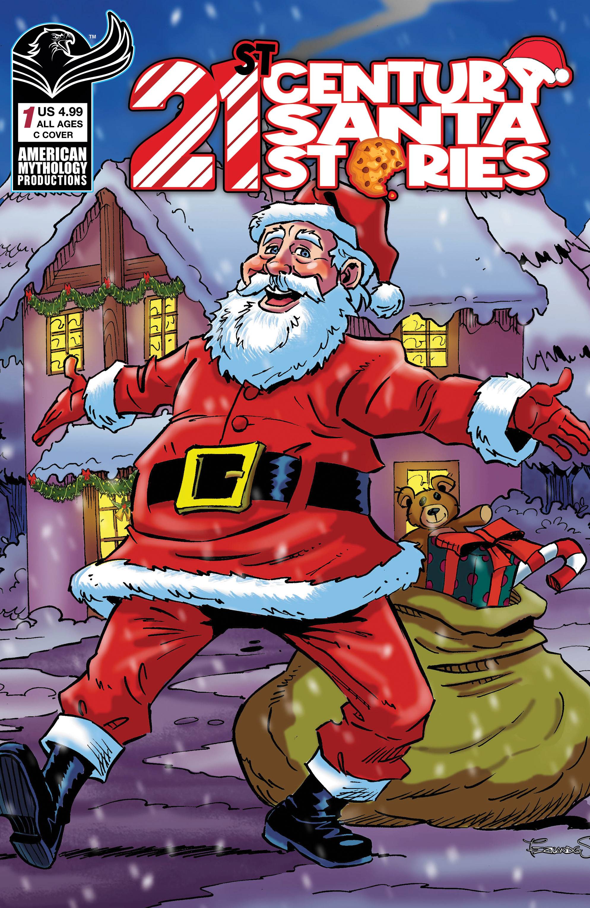 SEP231358 21ST CENTURY SANTA STORIES 1 CVR C SOSA Previews World