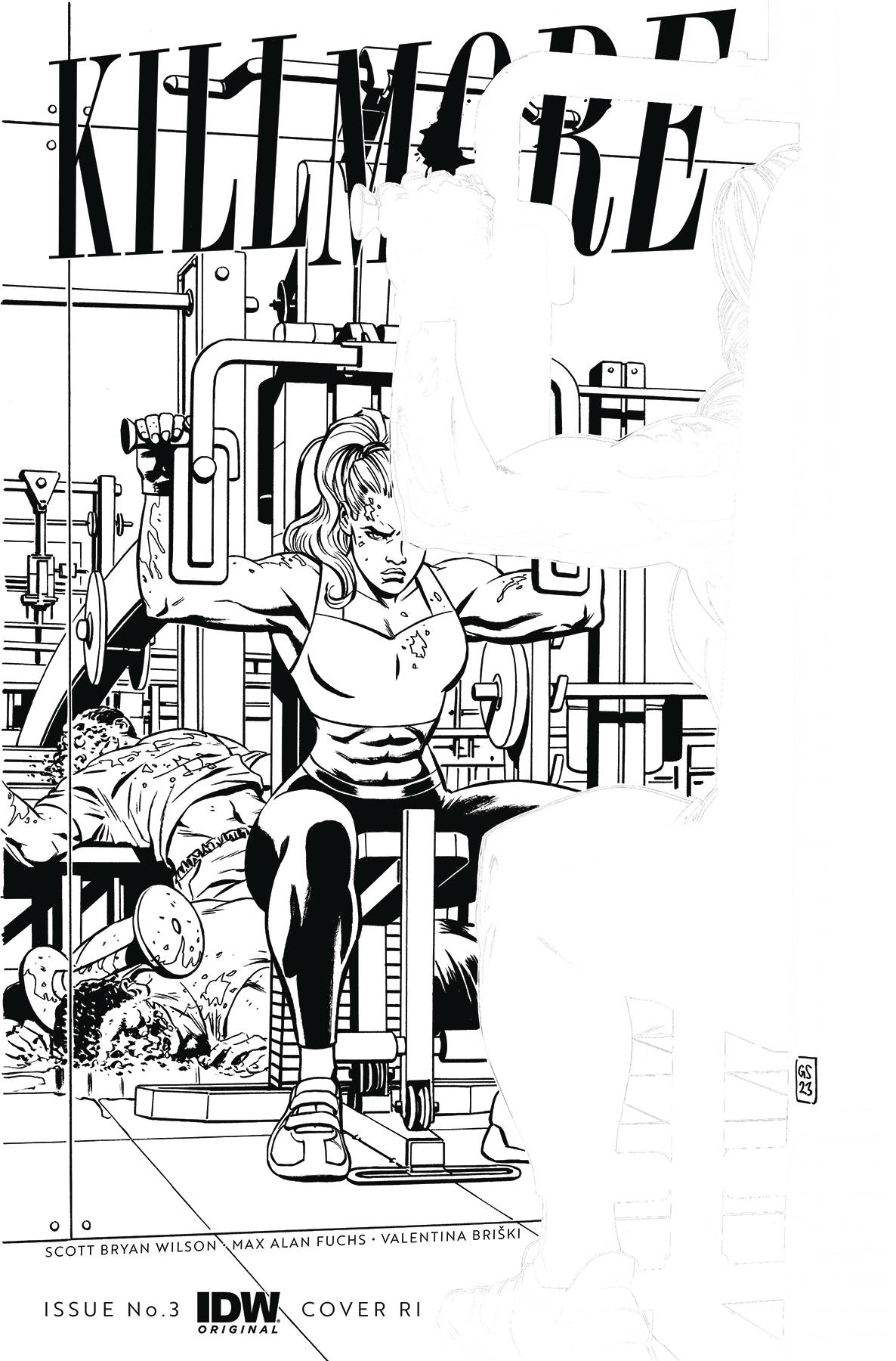 SEP231262 KILL MORE 3 CVR C 10 COPY SUDZUKA B W MR Previews World sep231262-kill-more-3-cvr-c-10-copy-sudzuka-b-w-mr-previews-world