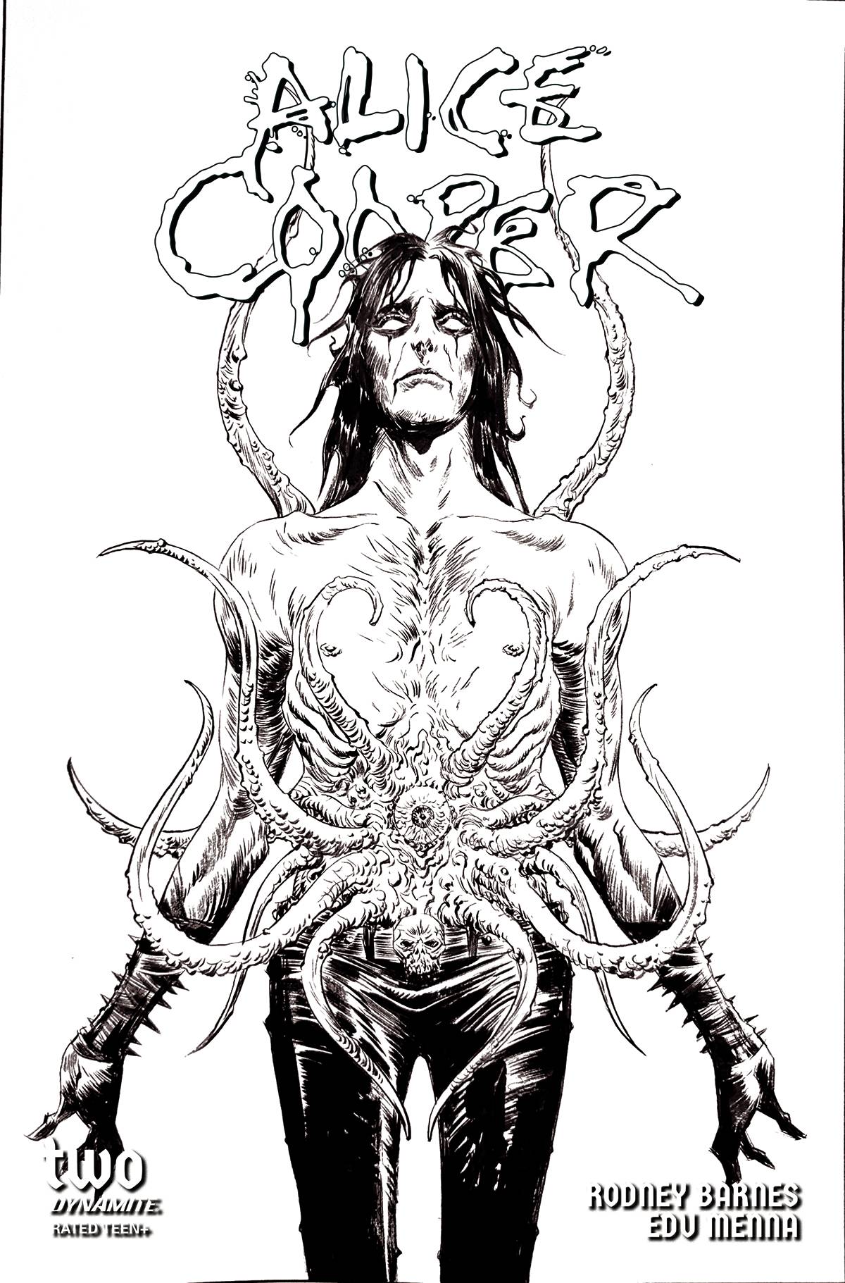 SEP230301 ALICE COOPER 2 (OF 5) CVR E 10 COPY INCV LEE LINE ART Previews World