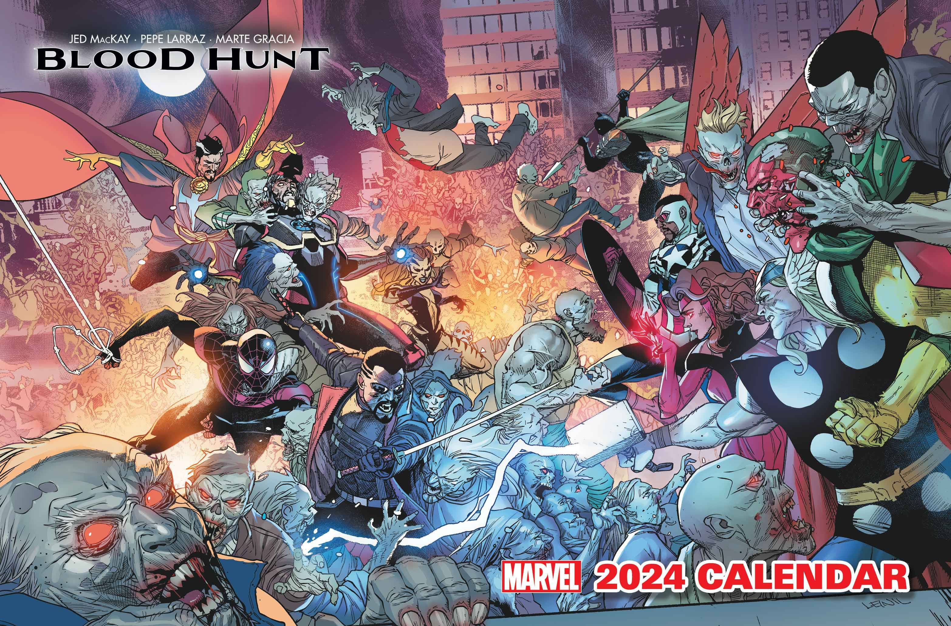 OCT230943 MARVEL 2024 CALENDAR (BUNDLES OF 20) Previews World