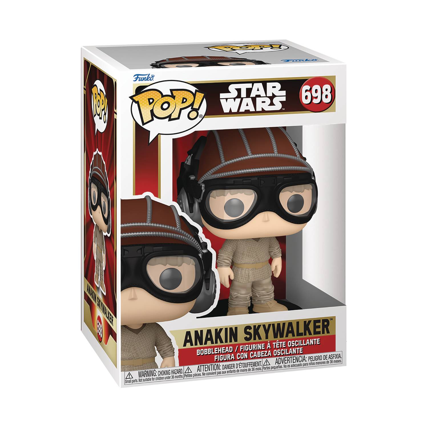 POP STAR WARS STAR WARS ANAKIN W/HELMET VIN FIG