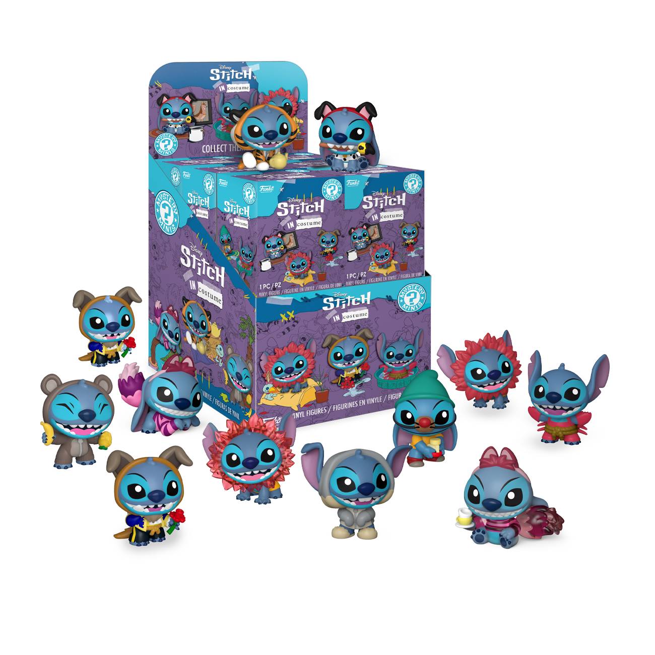 MYSTERY MINI DISNEY STITCH IN COSTUME VIN FIG