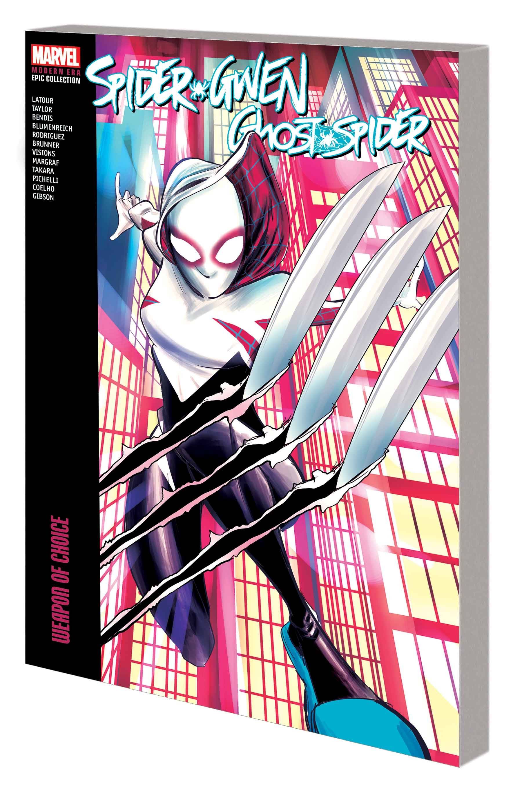 DEC220813 - SPIDER-GWEN GHOST-SPIDER OMNIBUS HC LEE DM CVR - Previews World