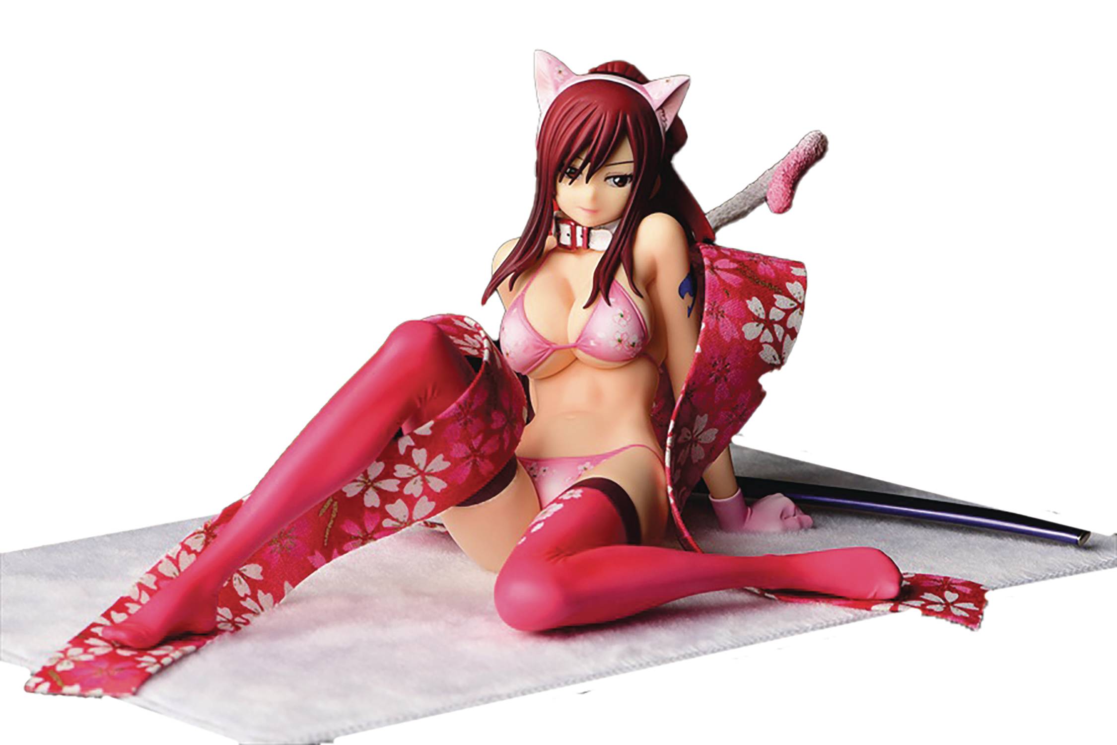 erza scarlet bunny figure