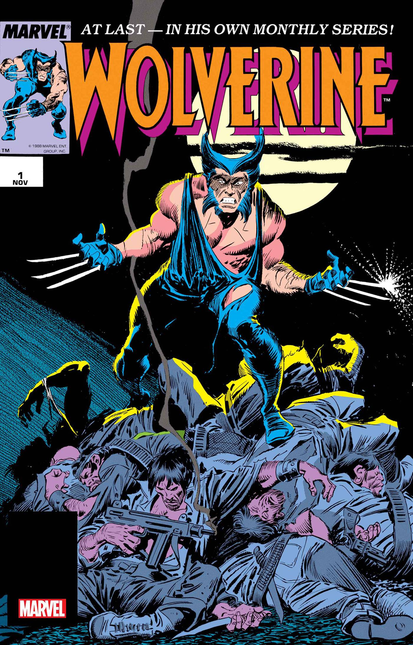 WOLVERINE BY CLAREMONT & BUSCEMA #1 FACSIMILE POSTER