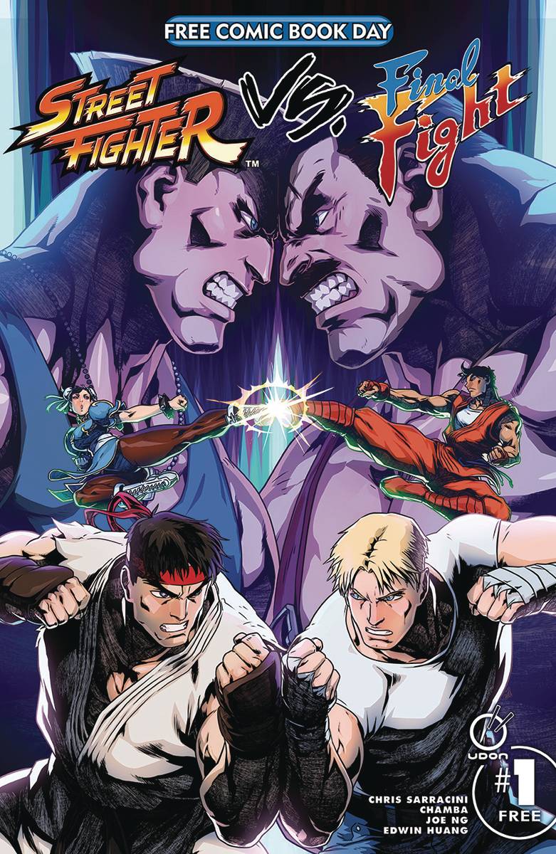 DEC230042 - FCBD 2024 STREET FIGHTER VS FINAL FIGHT #1 - Previews World