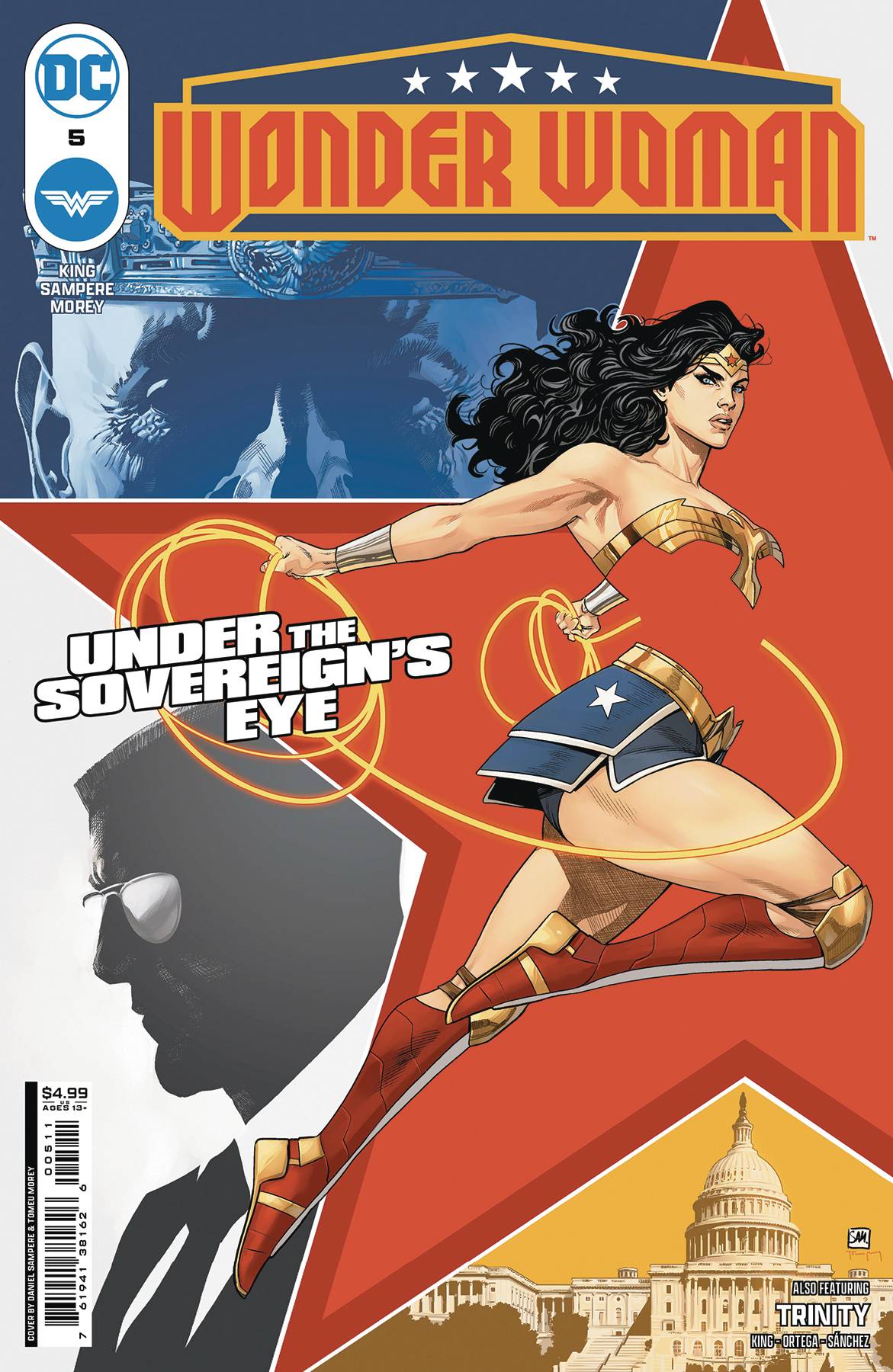 NOV232435 - WONDER WOMAN #5 CVR A DANIEL SAMPERE & TOMEU MOREY ...