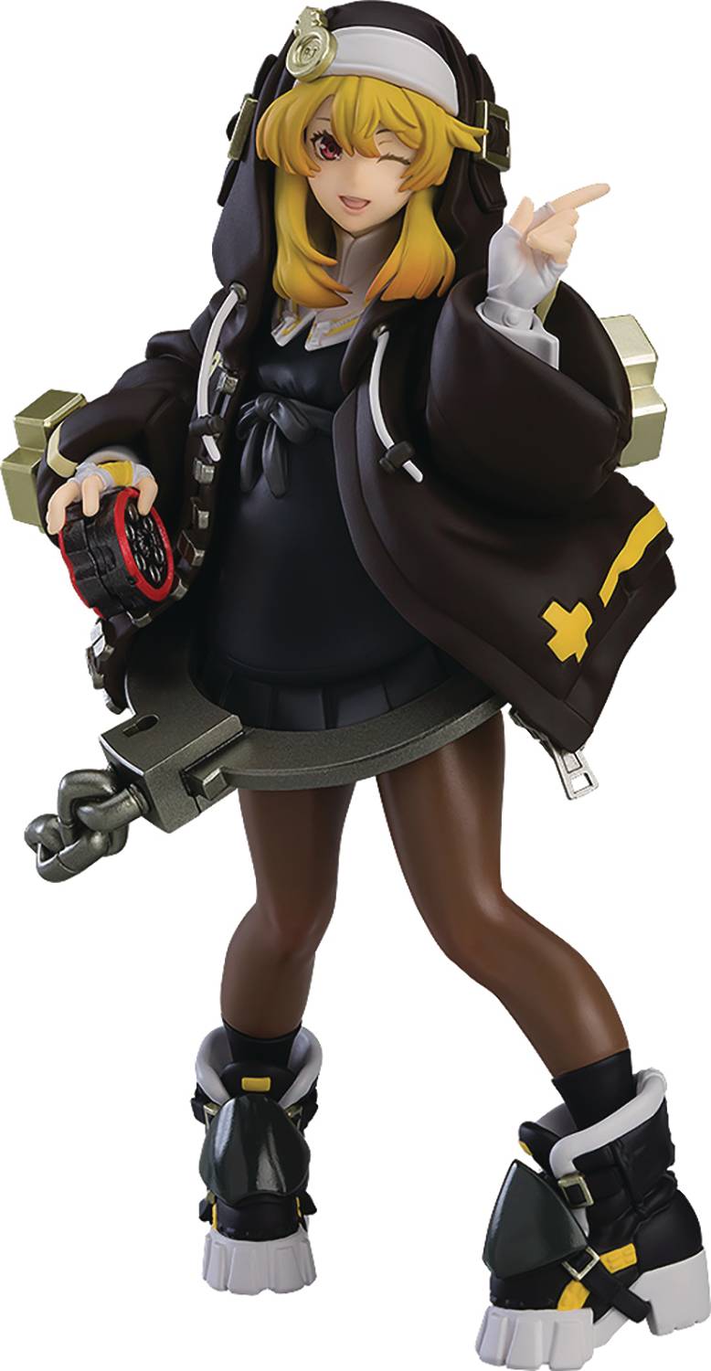 SEP238971 - GUILTY GEAR STRIVE POP UP PARADE BRIDGET STRIVE BLACK FIGURE -  Previews World