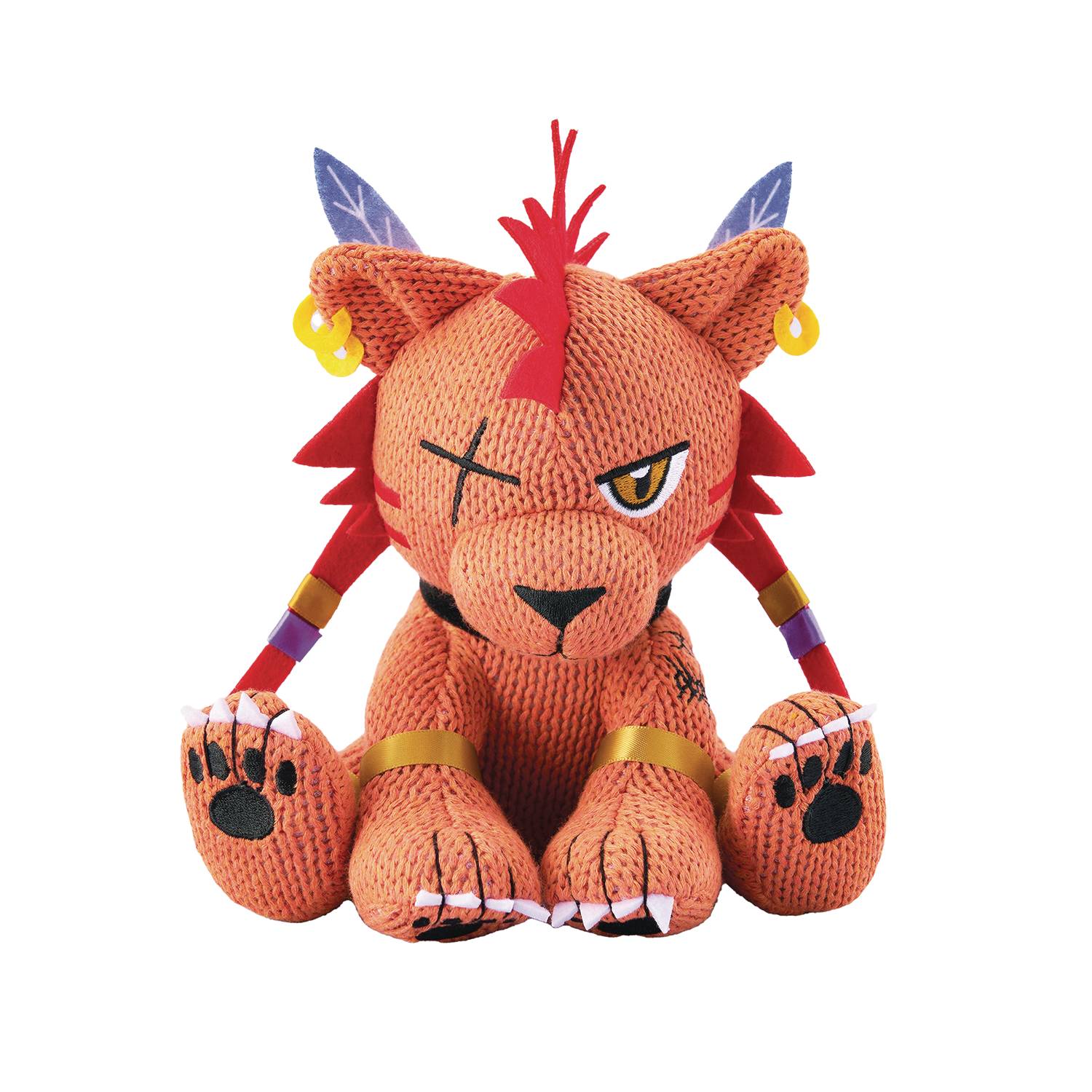 (USE NOV247095) FINAL FANTASY VII REMAKE RED XIII KNITTED PL