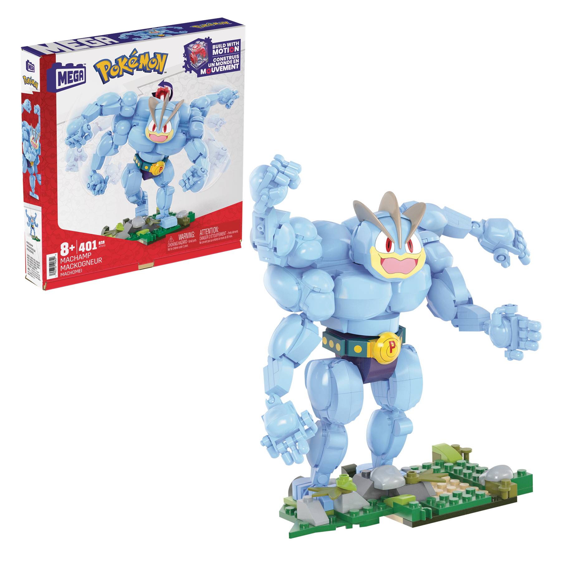 OCT238006 - MEGA CONSTRUX POKEMON MACHAMP - Previews World