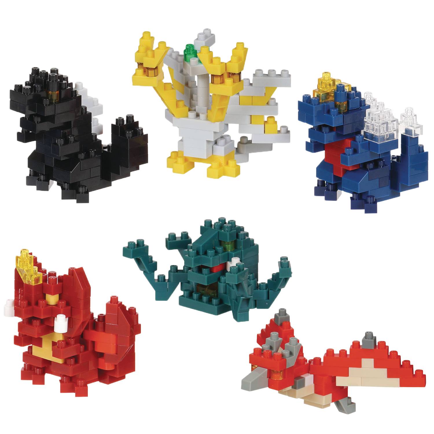 GODZILLA NANOBLOCK MININANO SER 2 6PC BMB BOX  (O/A) (C