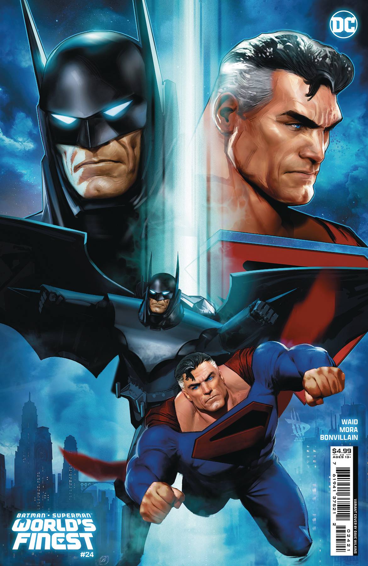 DEC232465 - BATMAN SUPERMAN WORLDS FINEST #24 CVR B DAVE WILKINS CSV ...