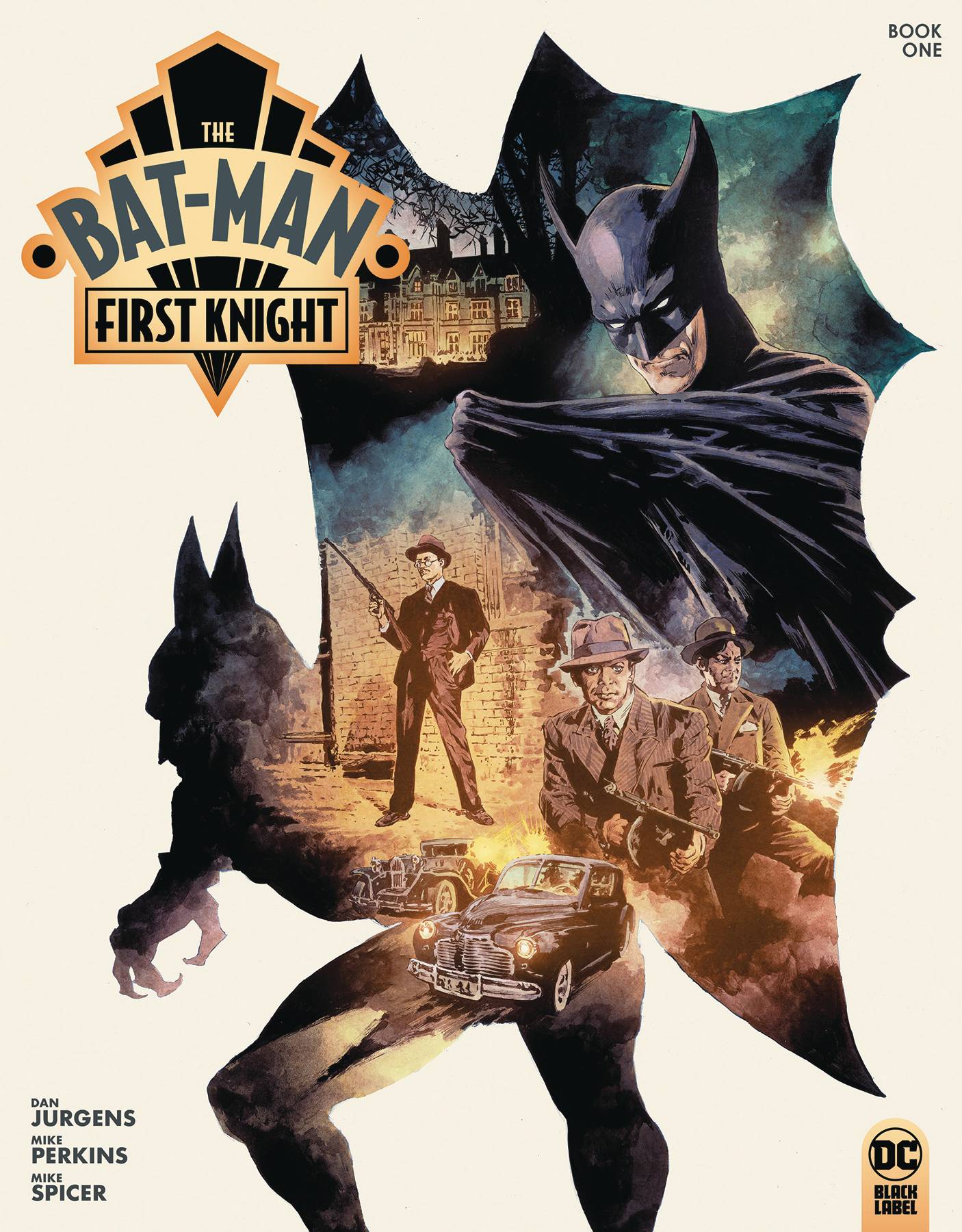 DEC232528 - THE BAT-MAN FIRST KNIGHT #1 (OF 3) CVR A MIKE PERKINS (MR ...