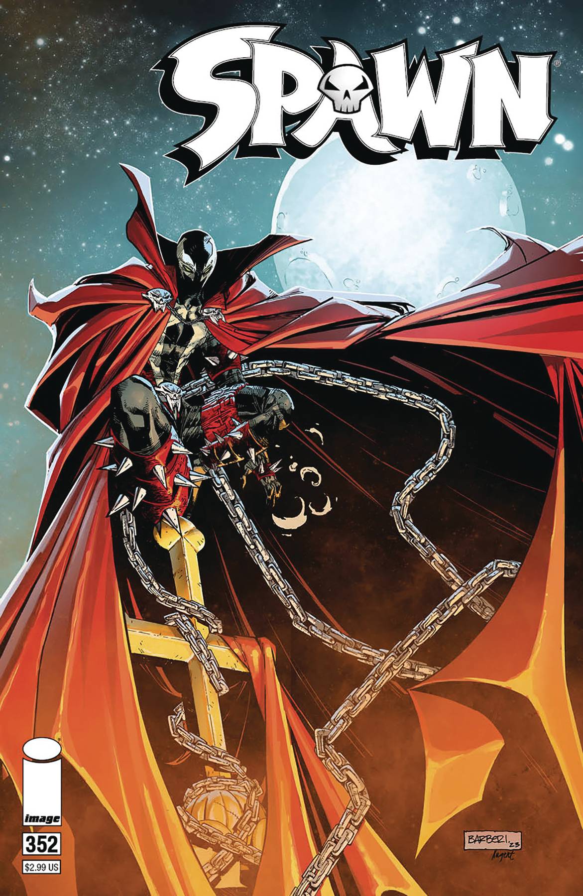 SPAWN #352 CVR A BARBERI