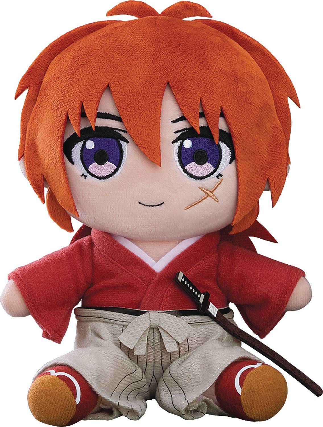 Rurouni Kenshin: Meiji Kenkaku Romantan Plushie Kenshin Himura/Sanosuke  Sagara