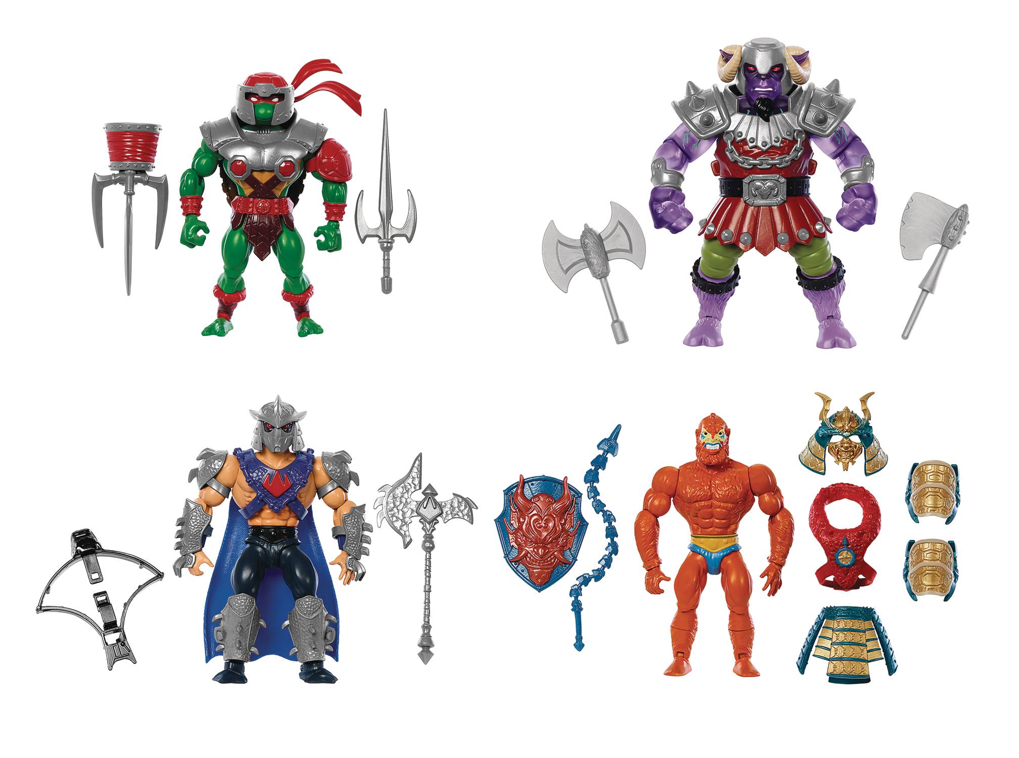 OCT239201 - MOTU TURTLES OF GRAYSKULL CORE AF WAVE 2 ASST