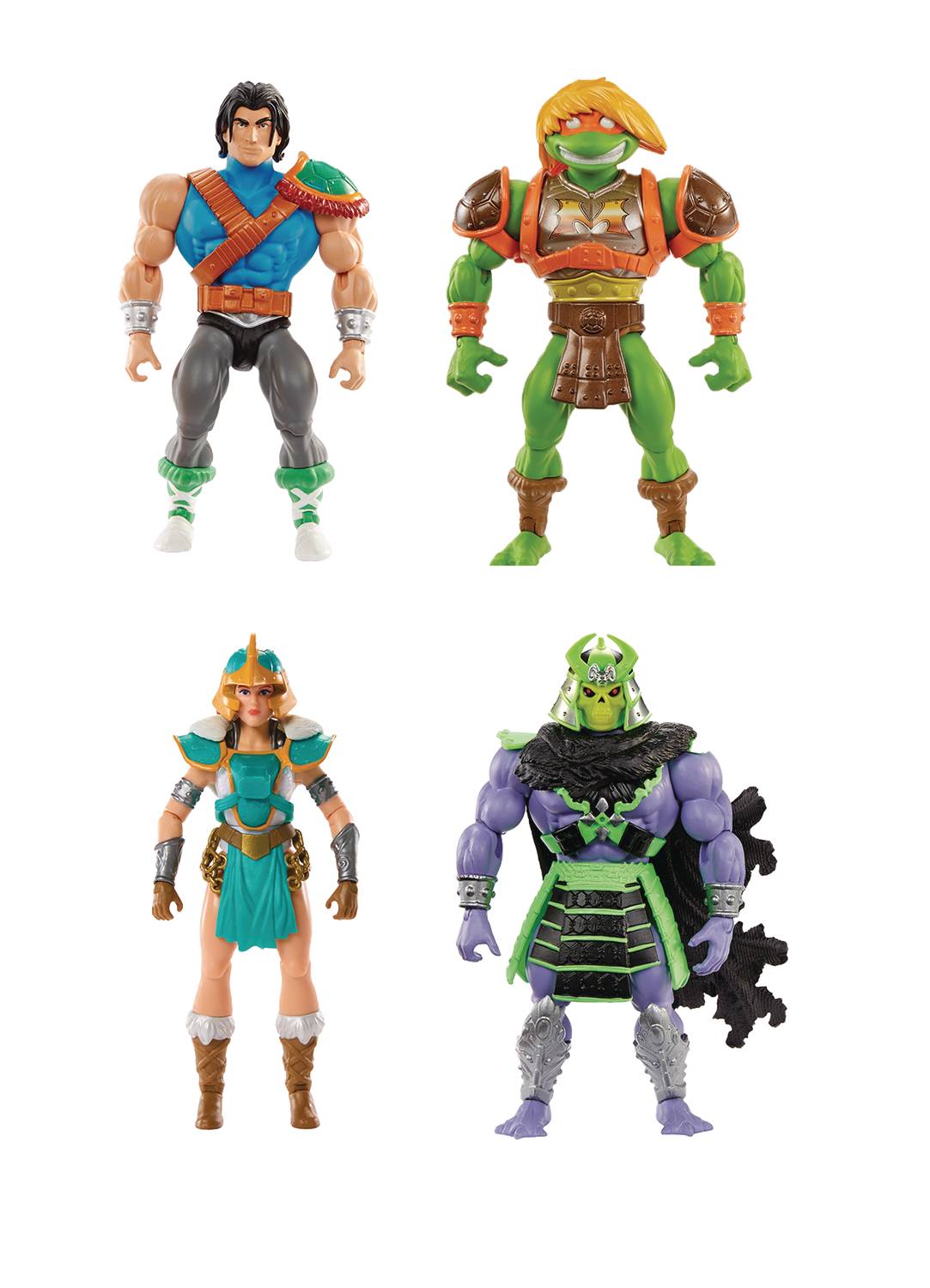 MOTU TURTLES OF GRAYSKULL CORE AF WAVE 3 ASST