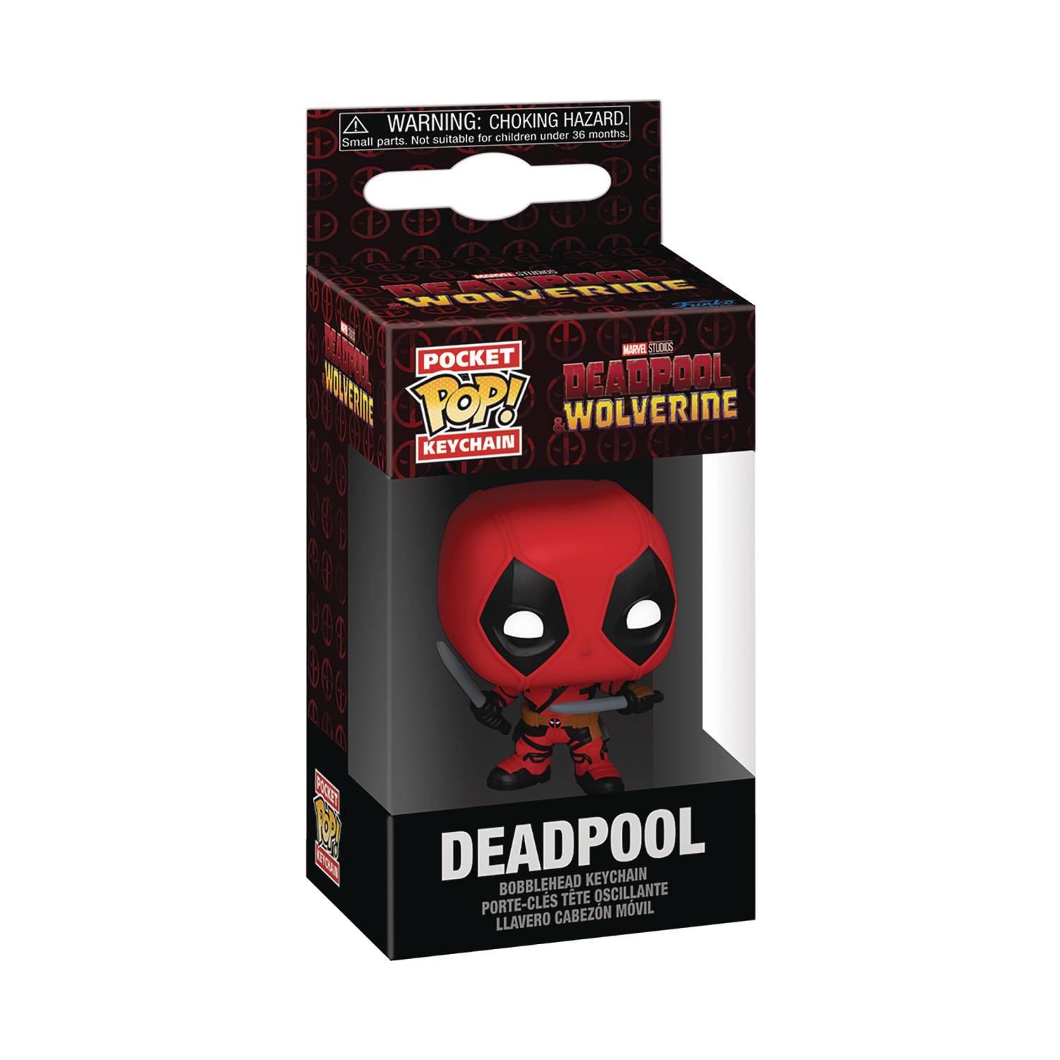 POP KEYCHAIN DEADPOOL & WOLVERINE DEADPOOL FIG