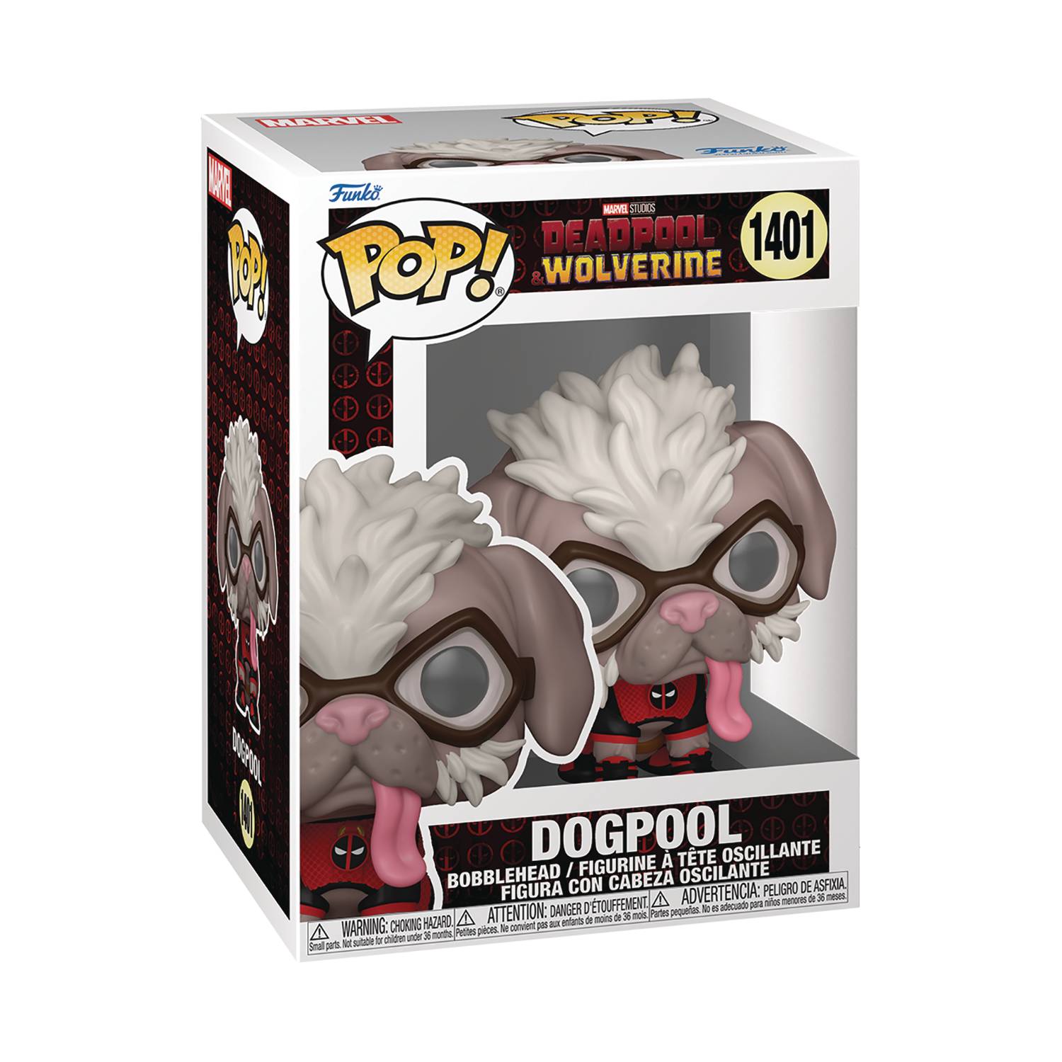 POP MARVEL DEADPOOL & WOLVERINE DOGPOOL FIG