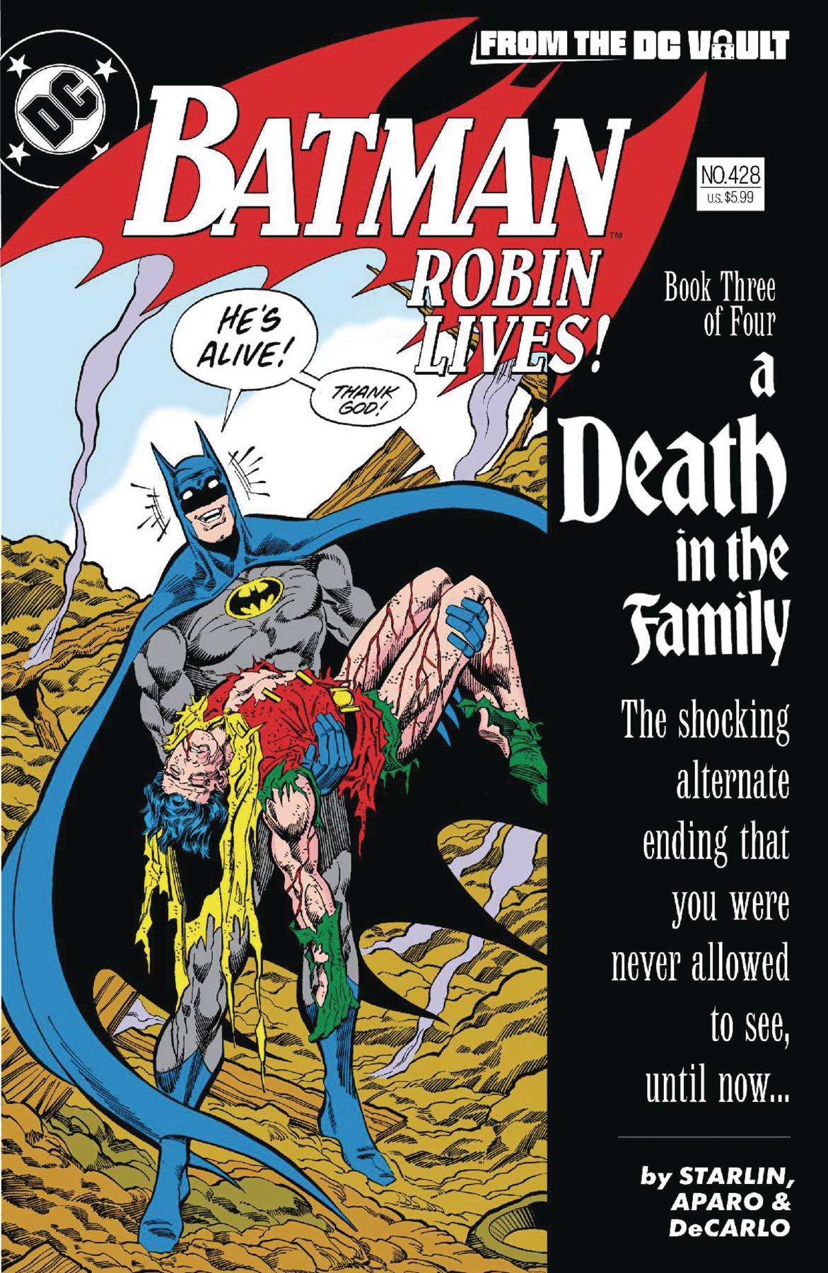 NOV237495 - BATMAN #428 ROBIN LIVES 2ND PTG CVR B APARO CSV - Previews World
