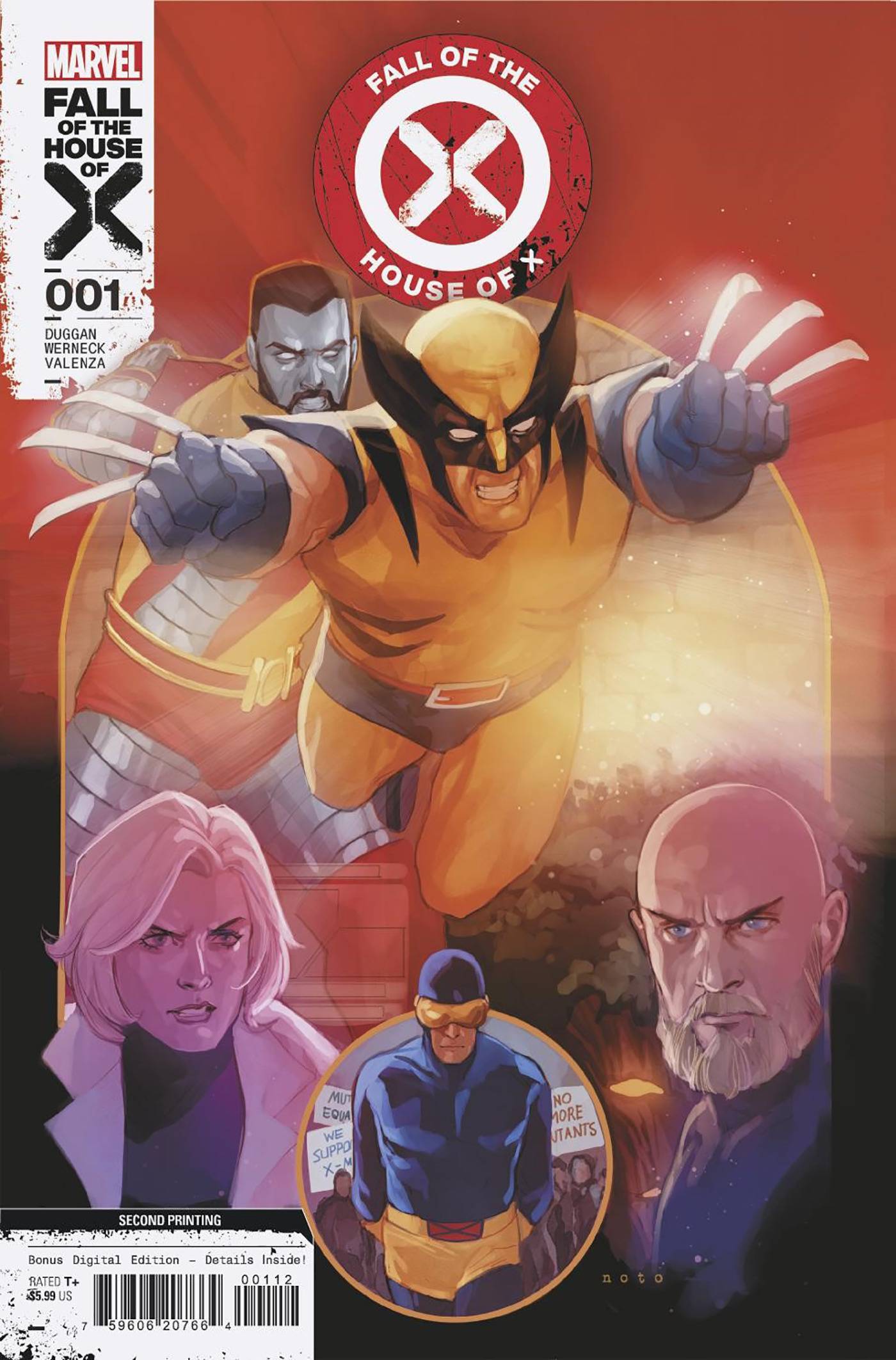 FALL OF THE HOUSE OF X #1 2ND PTG PHIL NOTO VAR