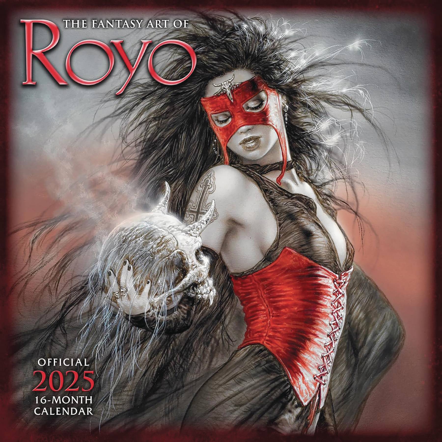 MAR241919 FANTASY ART OF LUIS ROYO 2025 WALL CALENDAR Previews World