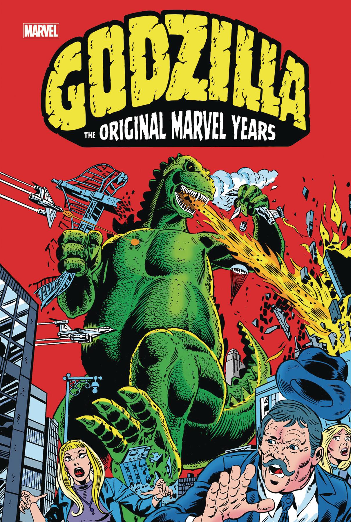 GODZILLA ORIGINAL MARVEL YEARS OMNIBUS HC FIRST ISSUE DM VAR