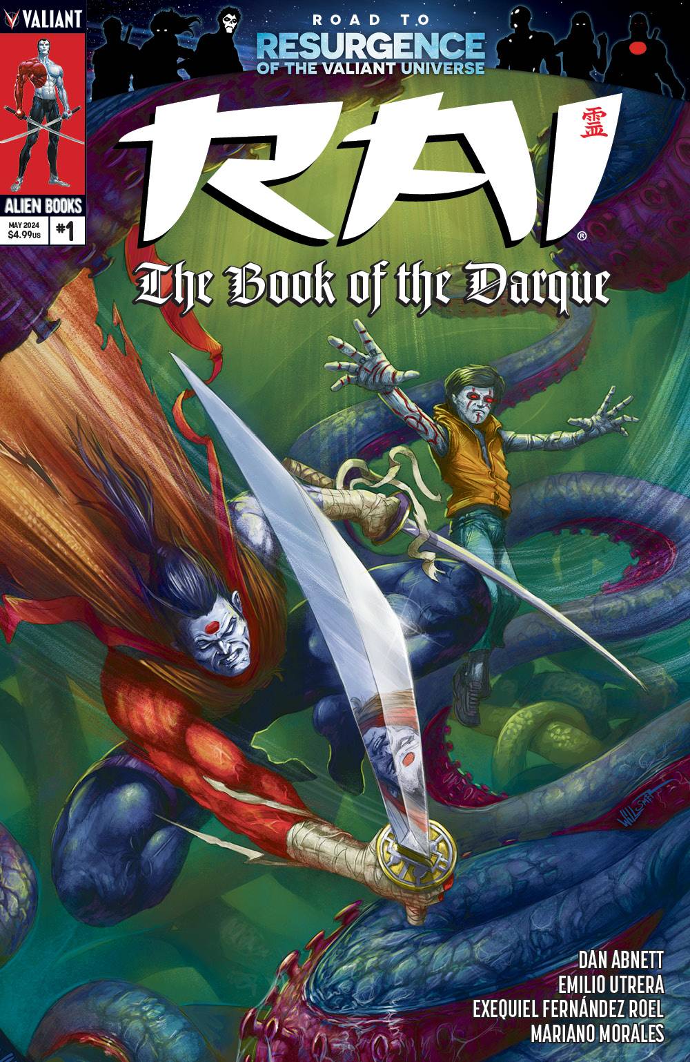 RAI BOOK OF DARQUE #1 (OF 2) CVR A WILLSMER