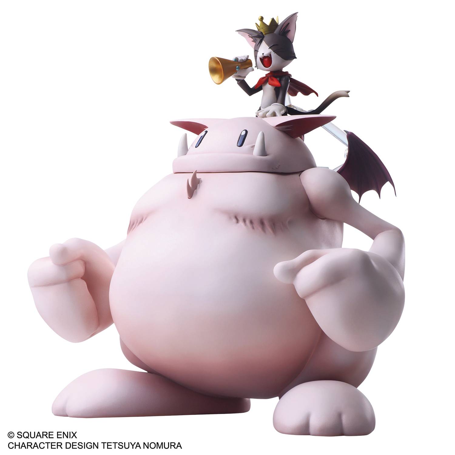 FINAL FANTASY VII BRING ARTS CAIT SITH & FAT MOOGLE AF