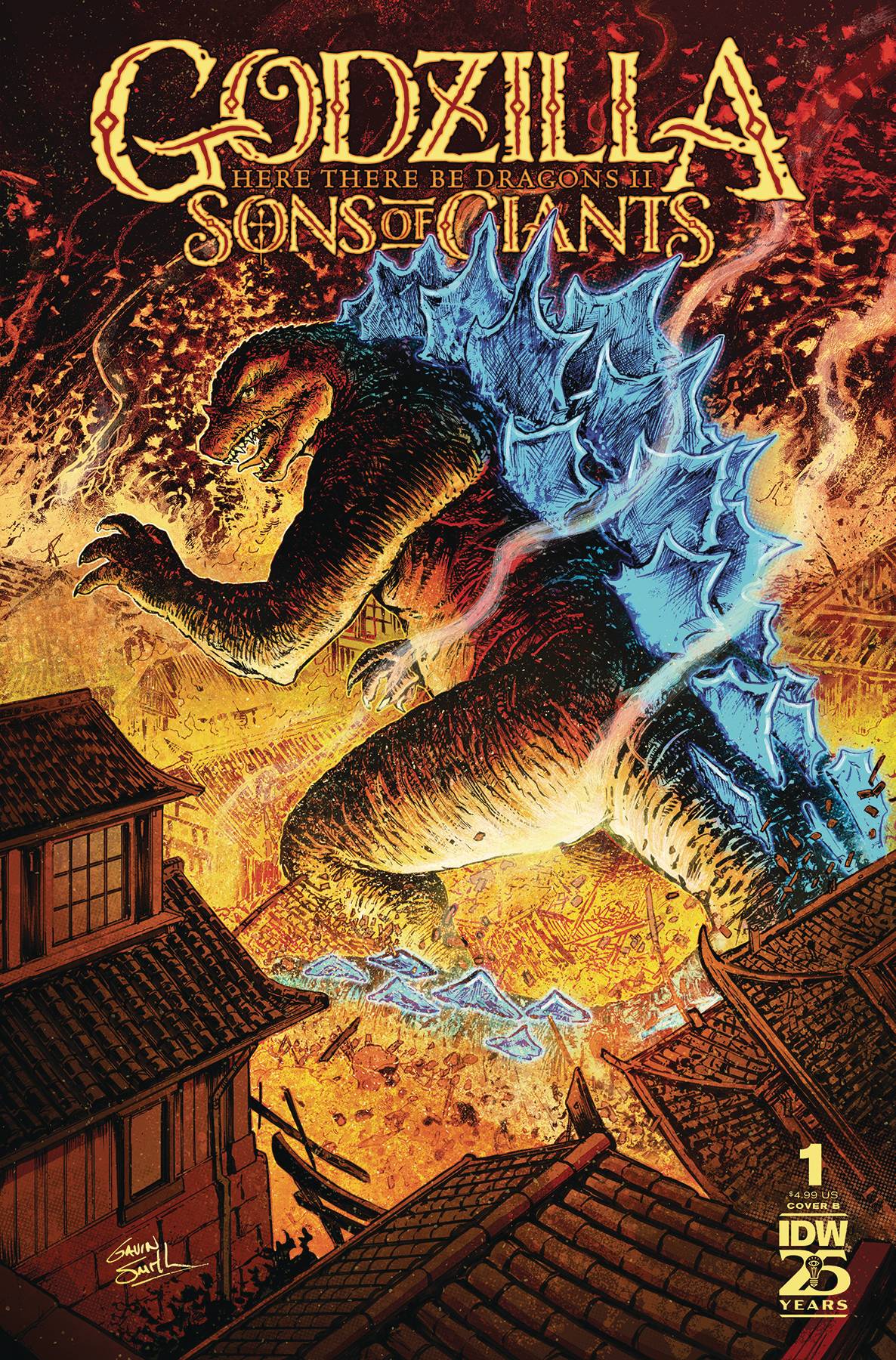 GODZILLA HERE THERE BE DRAGONS II SONS OF GIANTS #1 CVR B SM