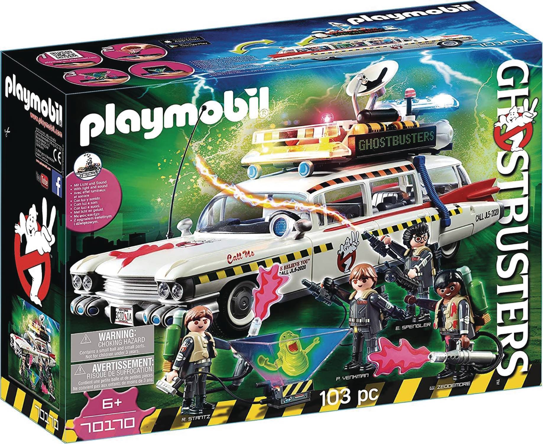 PLAYMOBIL GHOSTBUSTERS ECTO-1A PLAY-SET